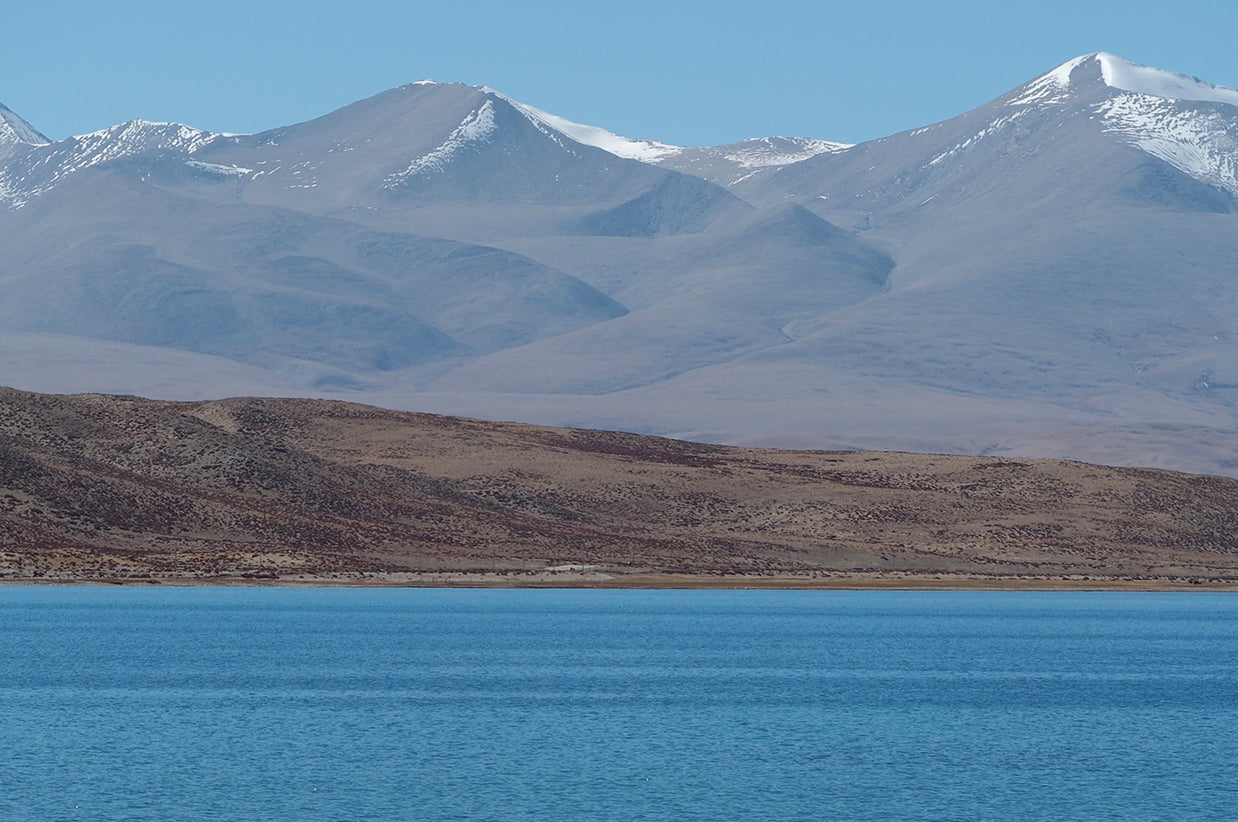 The Sacred Mountain&Lake in Tibetan