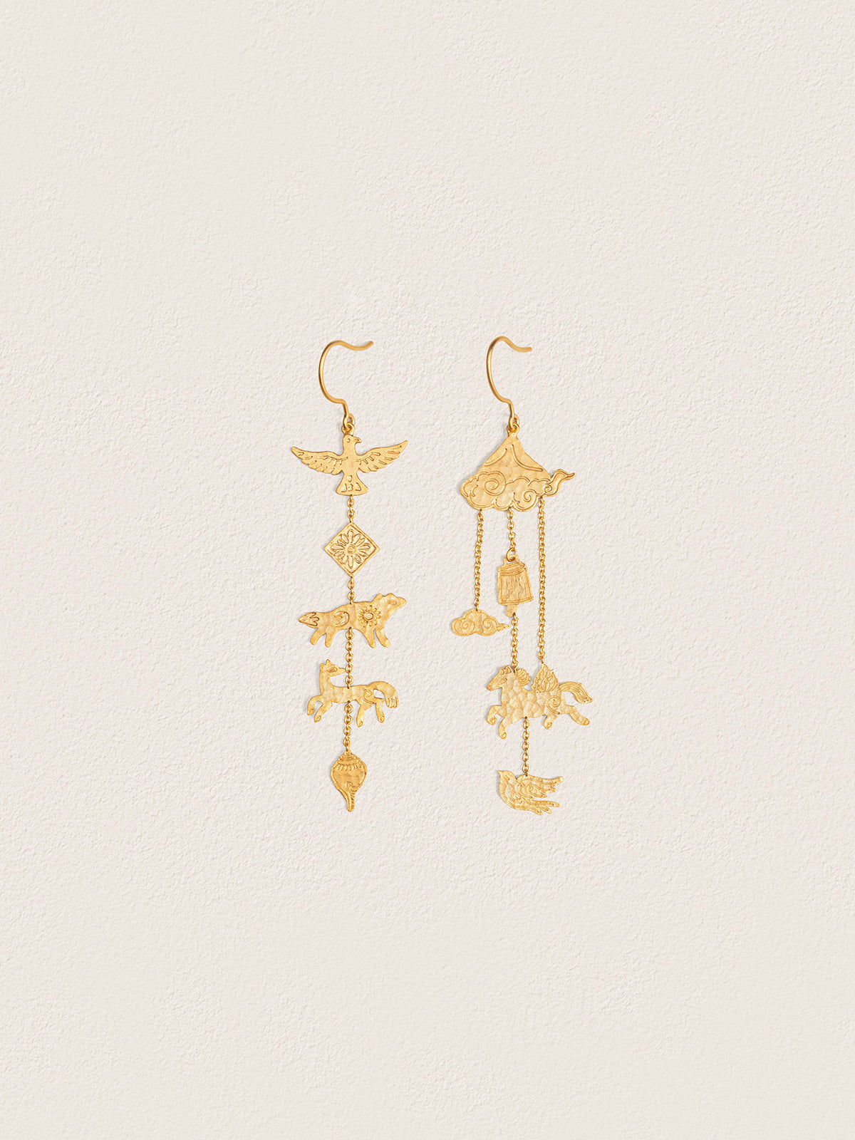 Nomadic Mountain Cloud Earrings