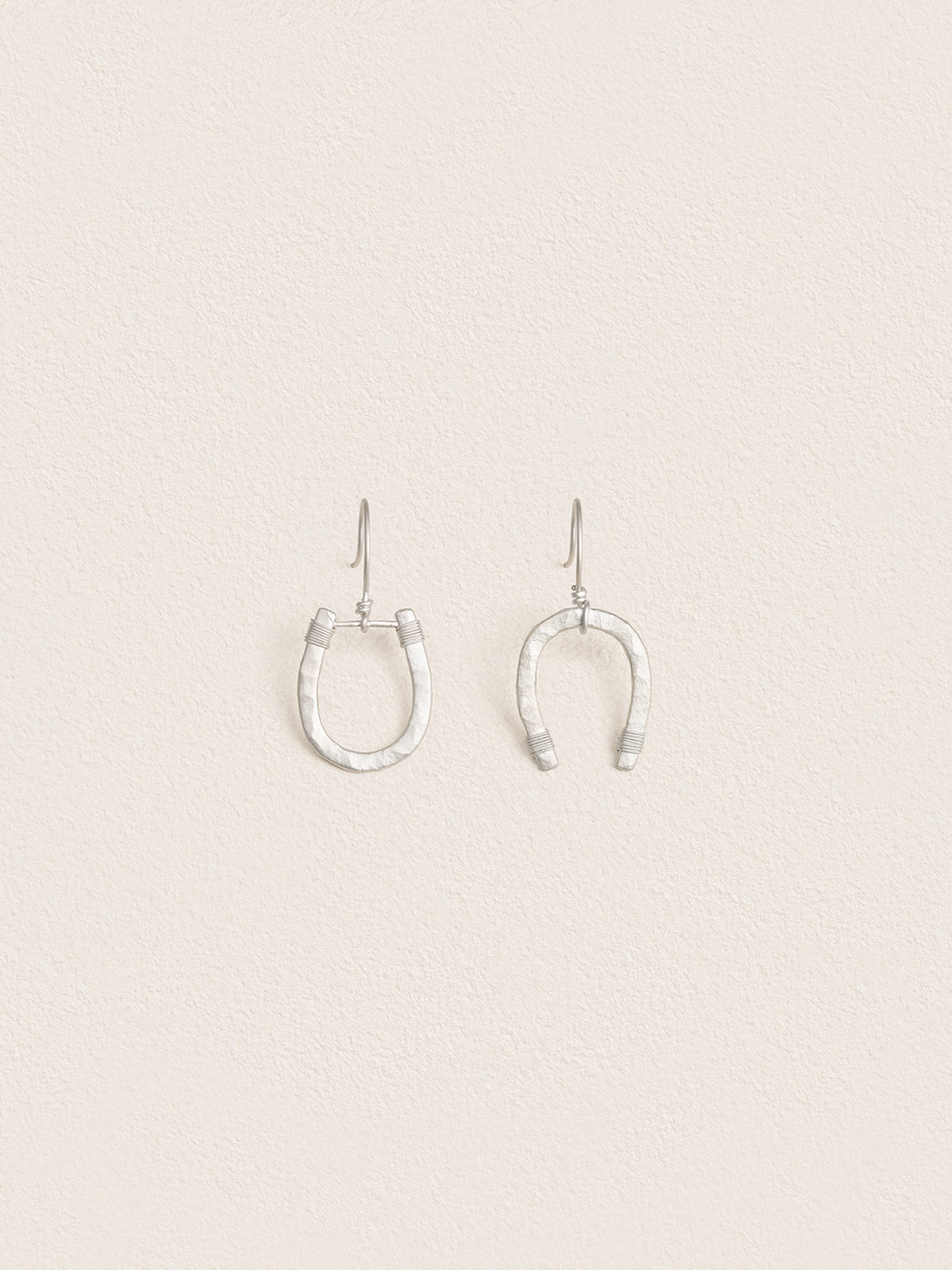 Nomadic Horse Hoof Earrings