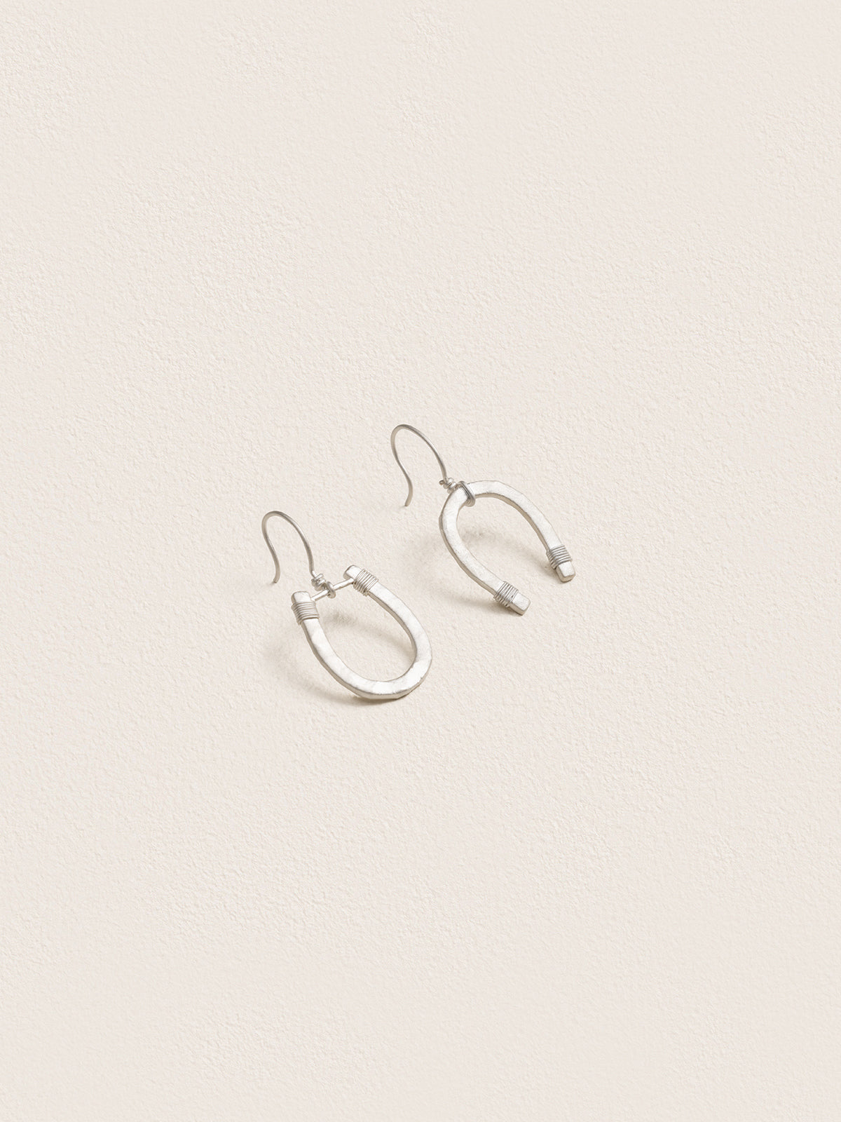 Nomadic Horse Hoof Earrings