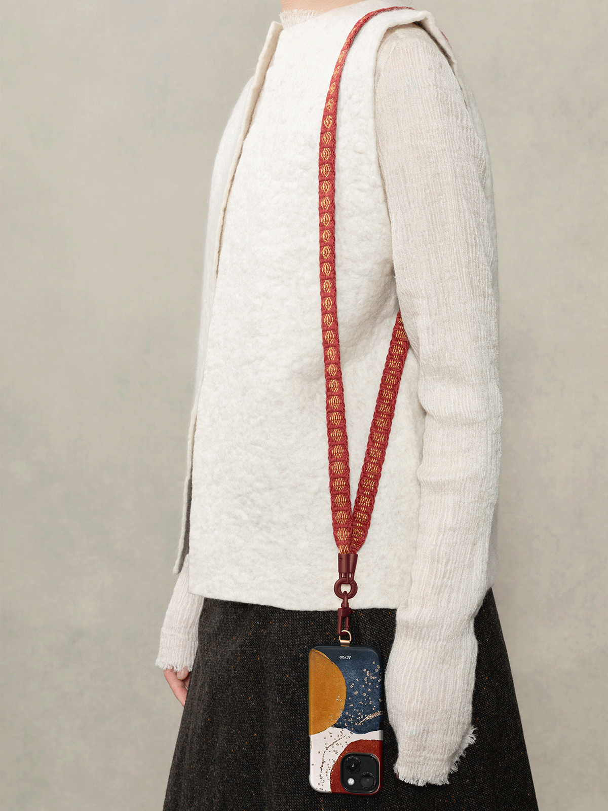 Tablet-Woven Extended Lanyard