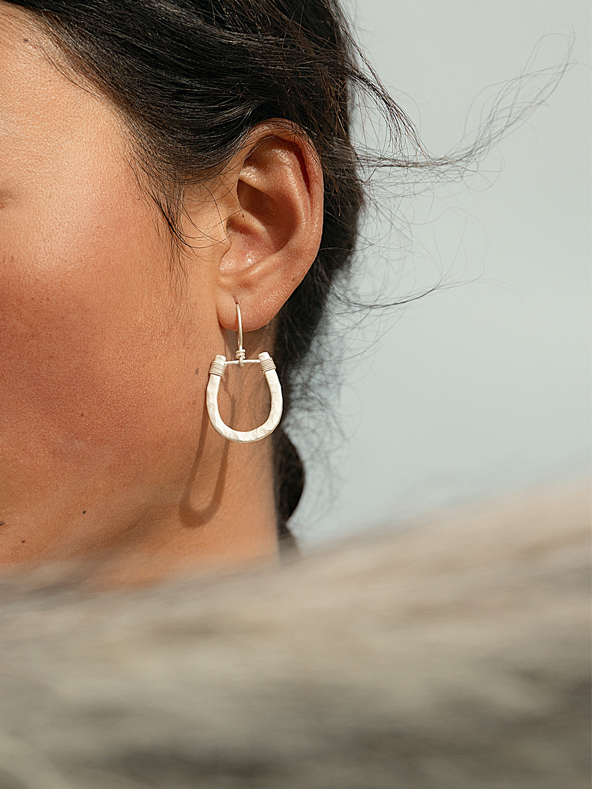 Nomadic Horse Hoof Earrings