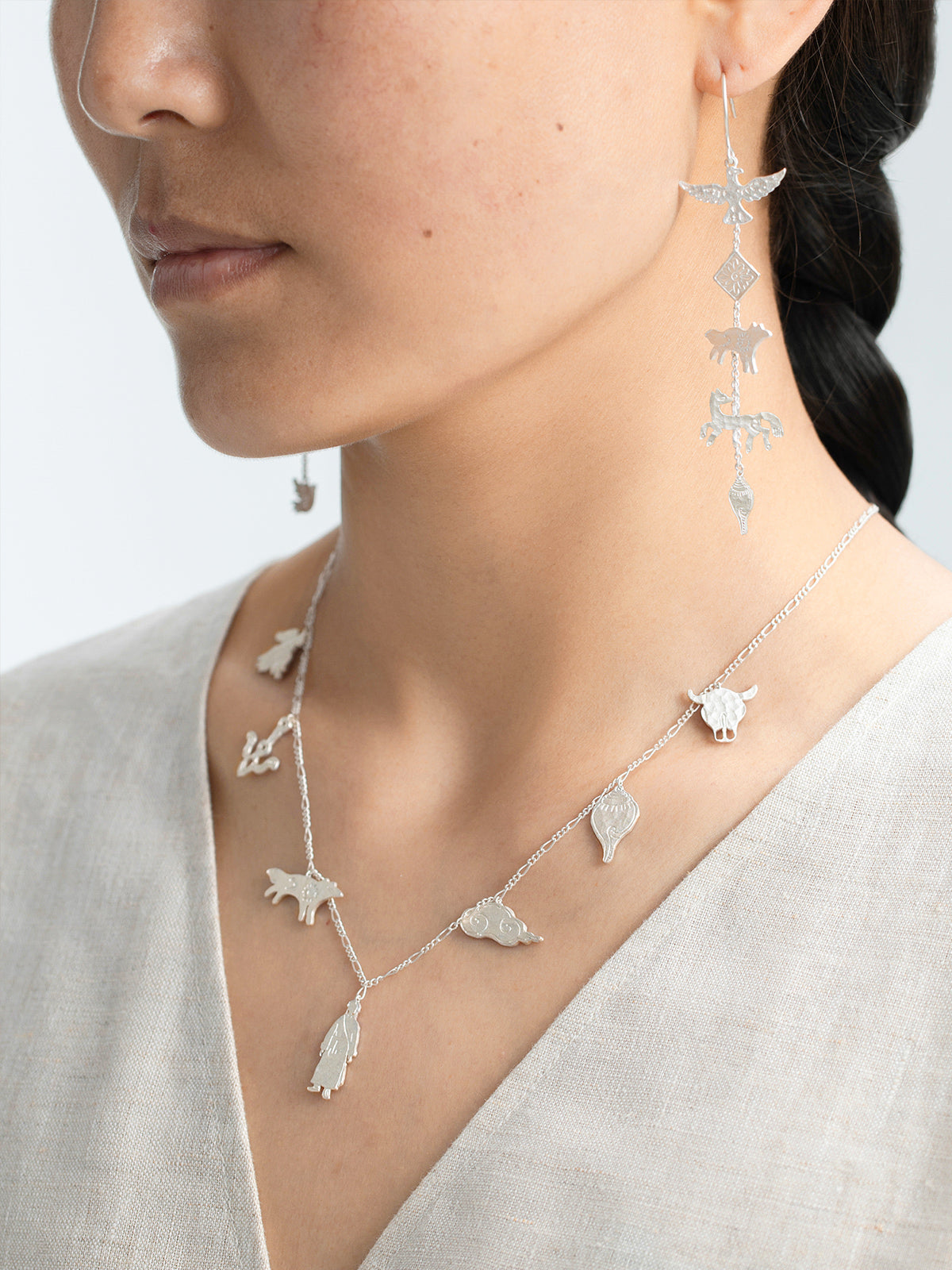 Nomadic Mountain Cloud Necklace
