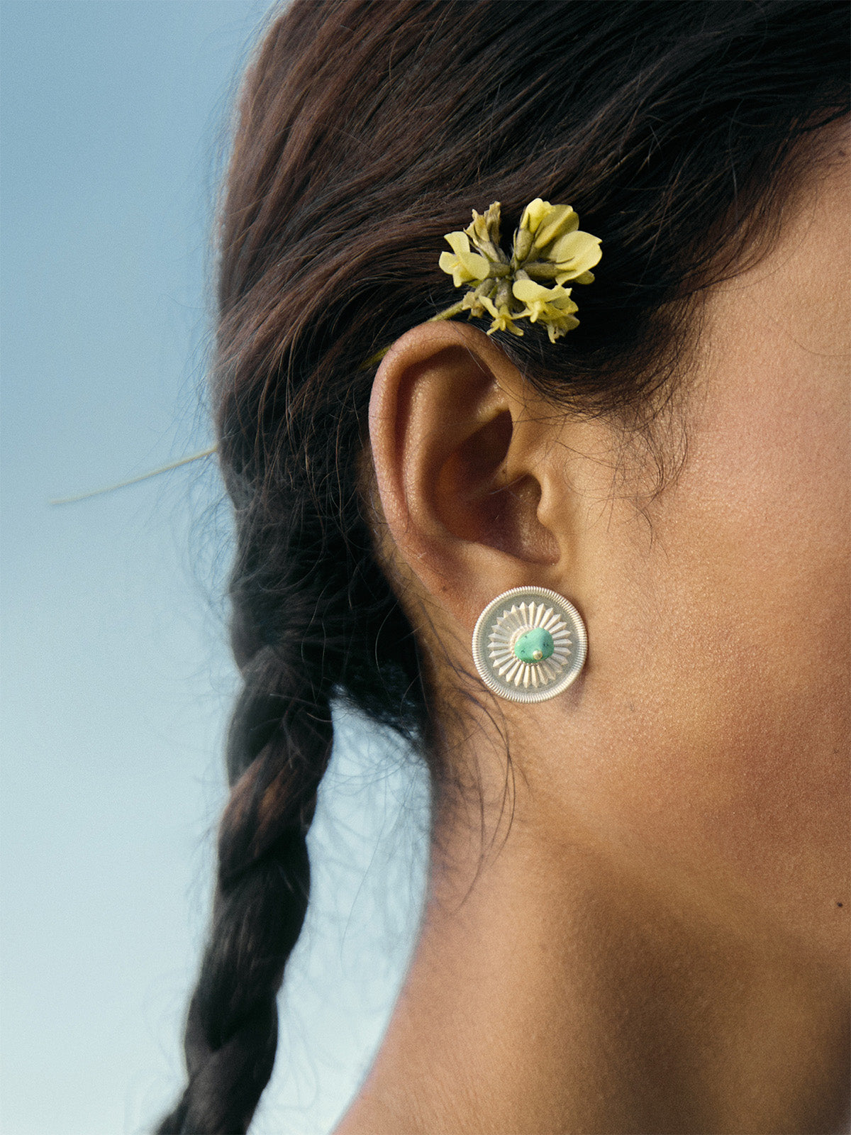 Tibetan-Style Earrings
