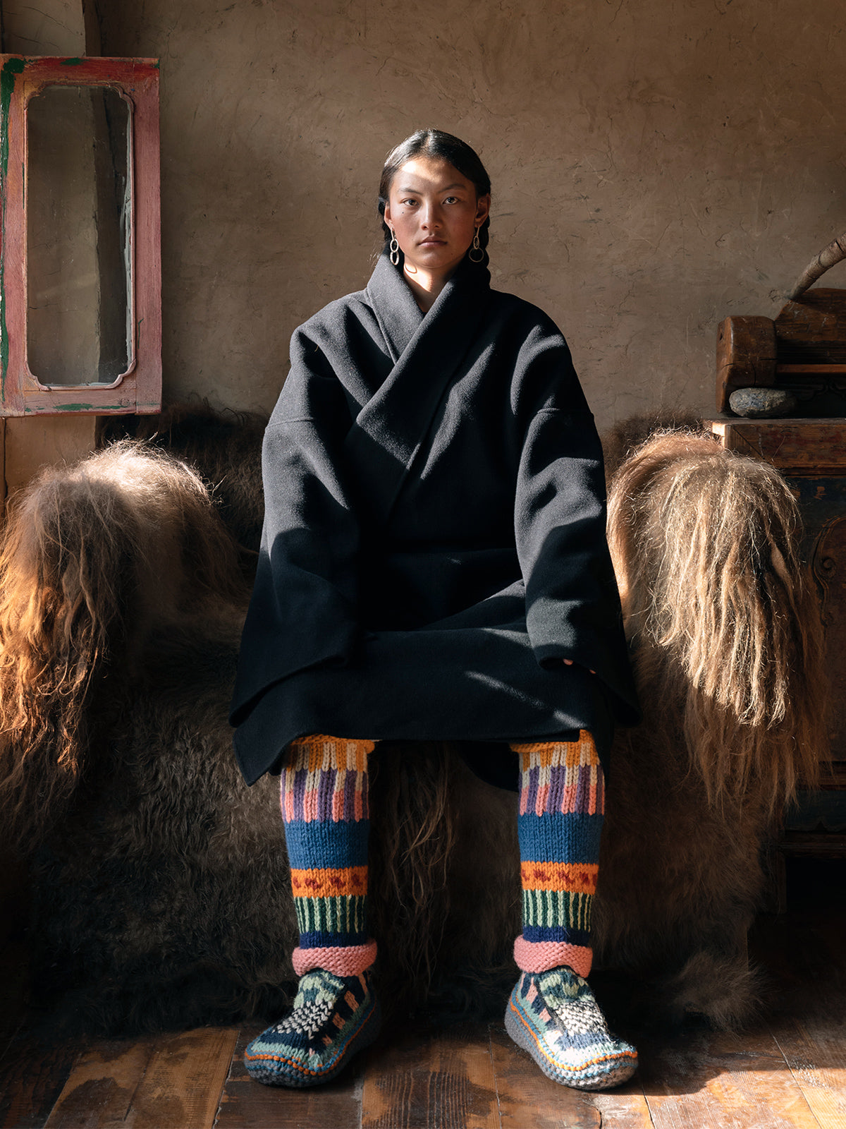Thathaly Tibetan Boot Socks