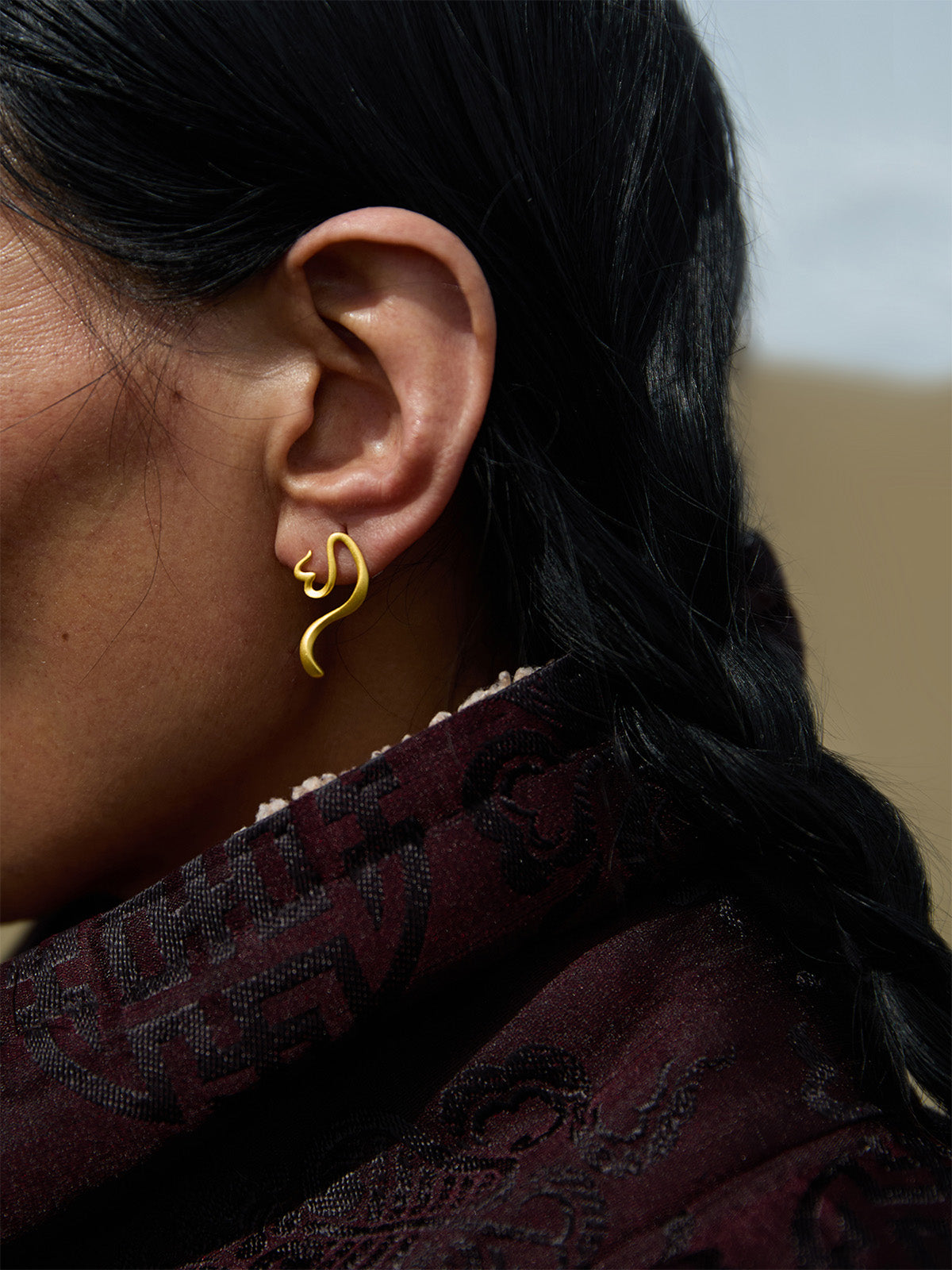 Tibetan“Heart”(ཡིད) Earrings