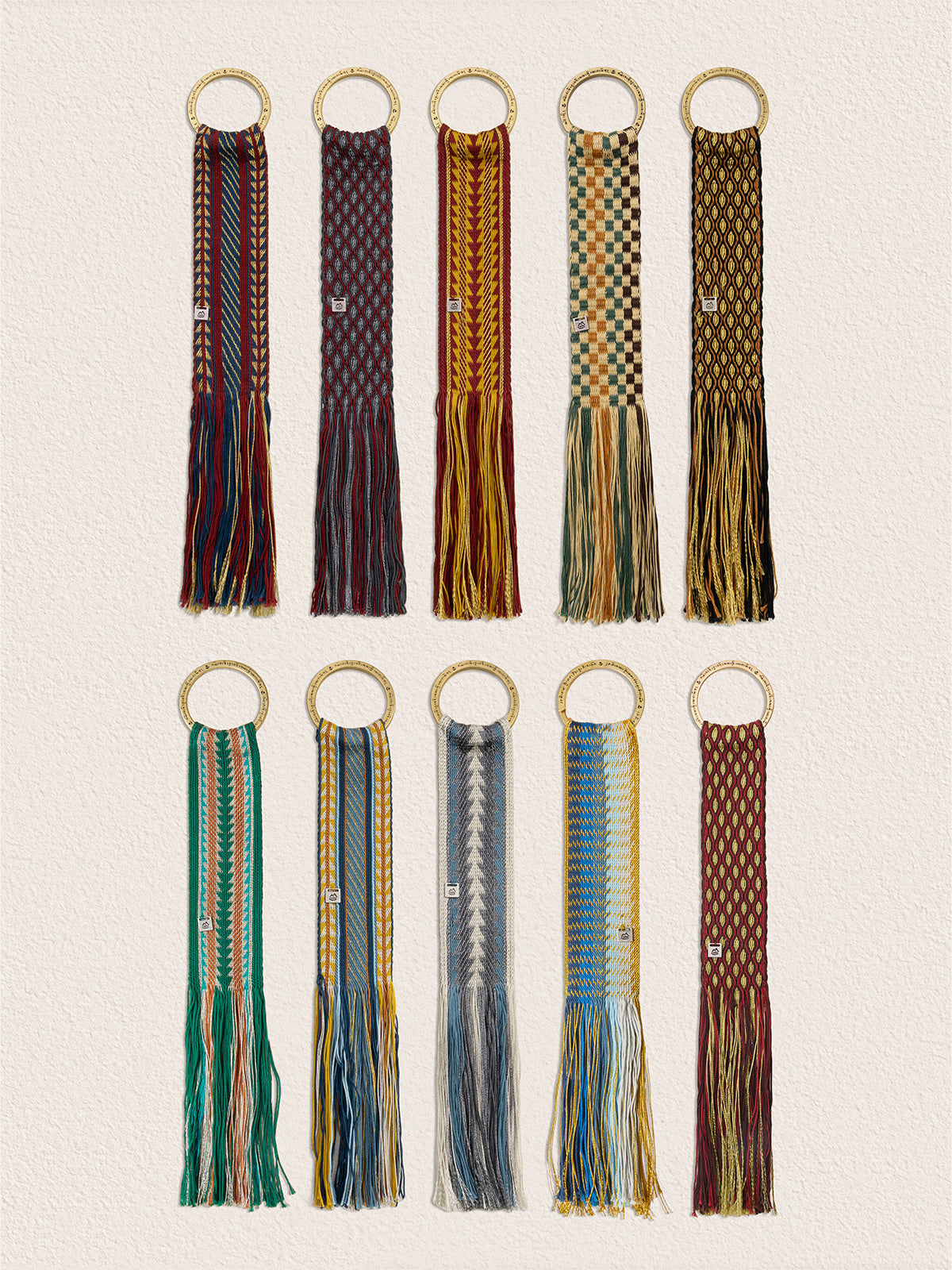 Tsoten “Love is the Answer” Handwoven Decorative Ring