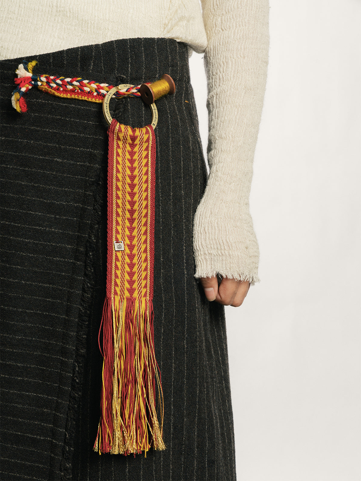 Tsoten “Love is the Answer” Handwoven Decorative Ring