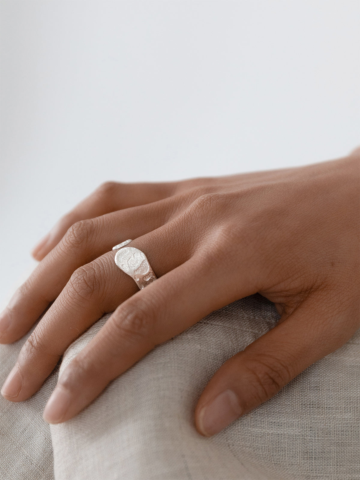 Snow Leopard Tail Ring