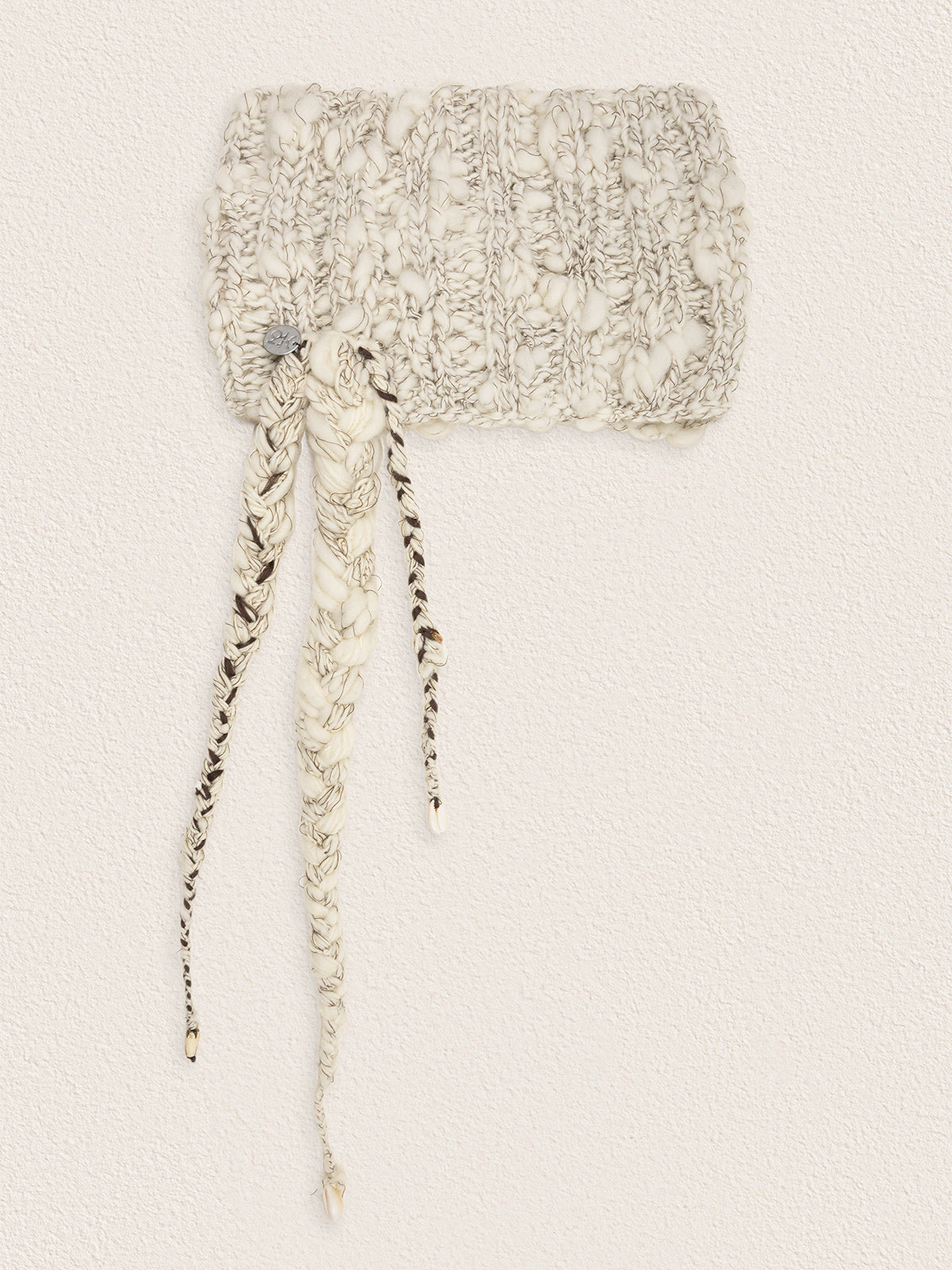 Thathaly Hand-Twisted Tibetan Braid Scarf - 100% Yak Wool | YITSO HIMA