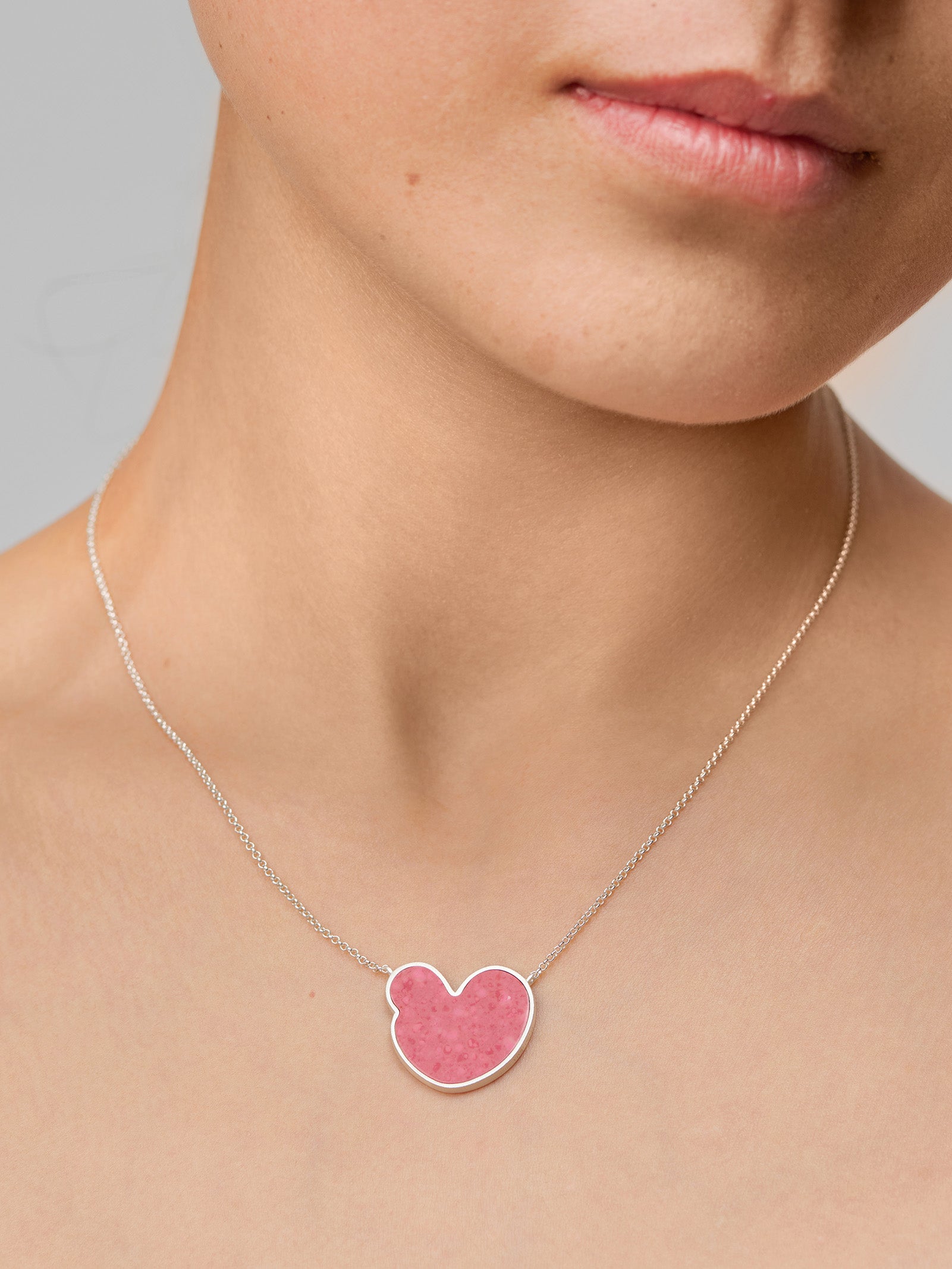 Heart of Yamdrok Lake Necklace