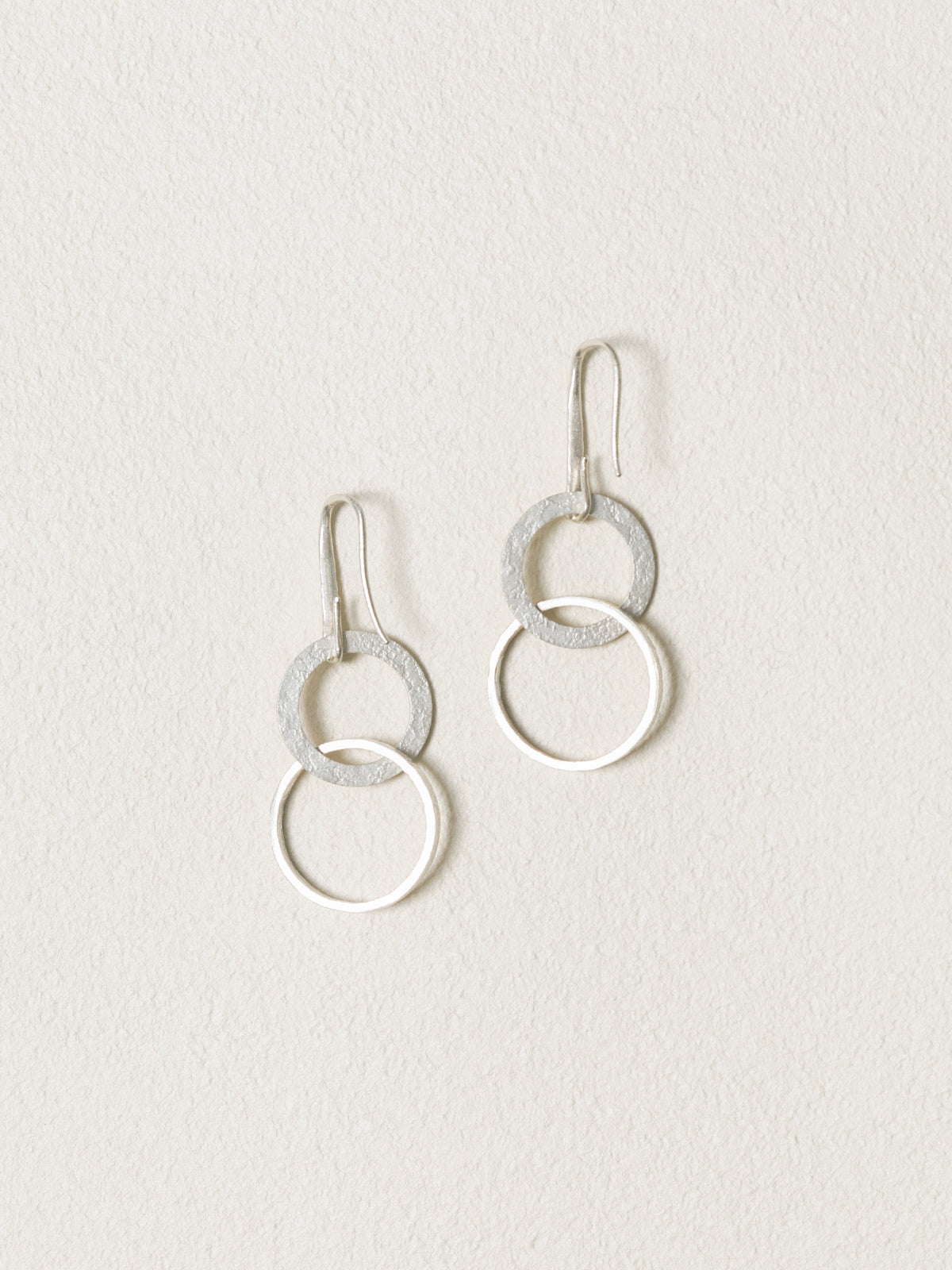 The Wheel Of Earth Double Hoop Earrings