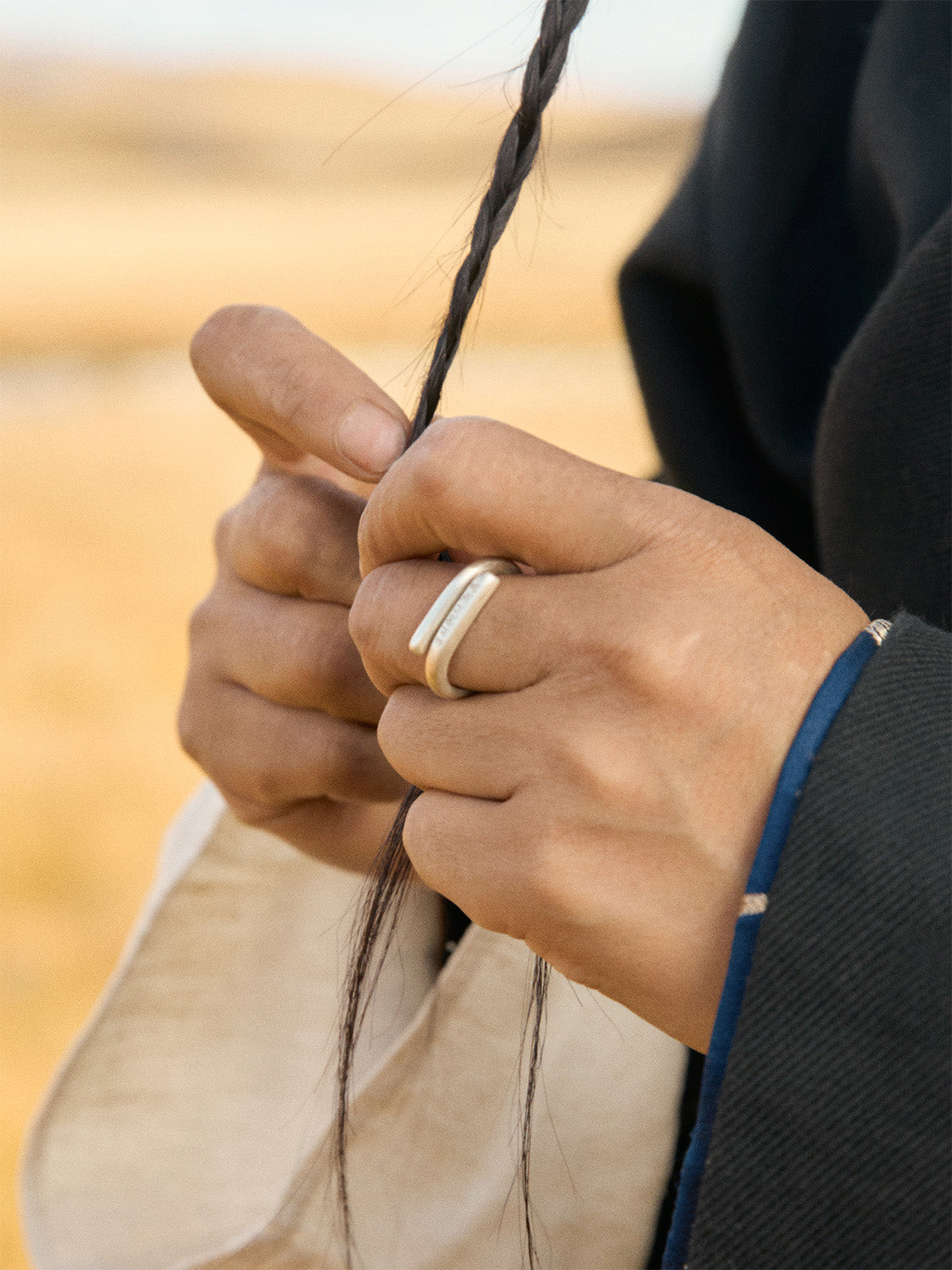 Traditional Pure Silver Minimalist Ring