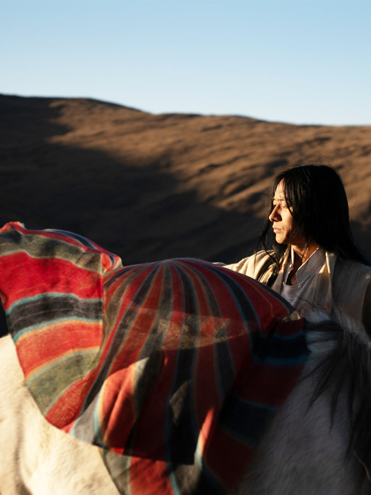 Rainbow Square Shawl