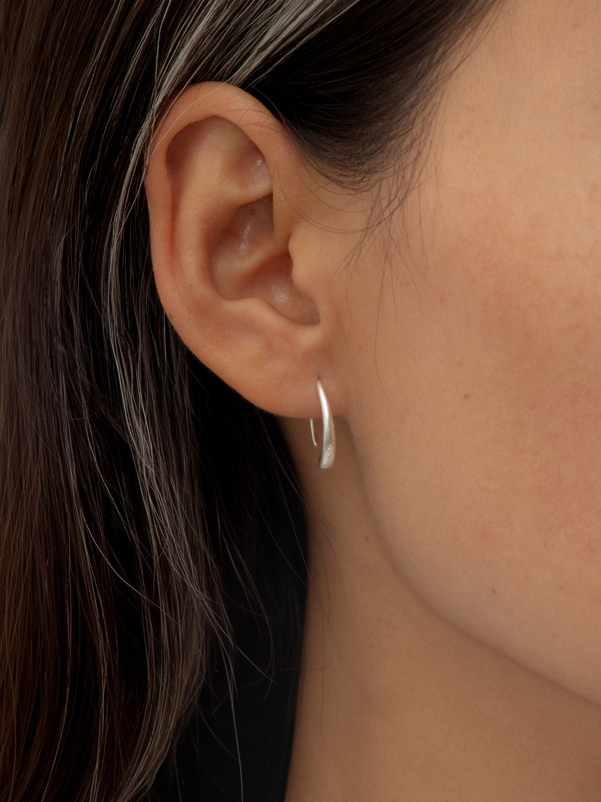 Traditional Gilded Silver Earrings
