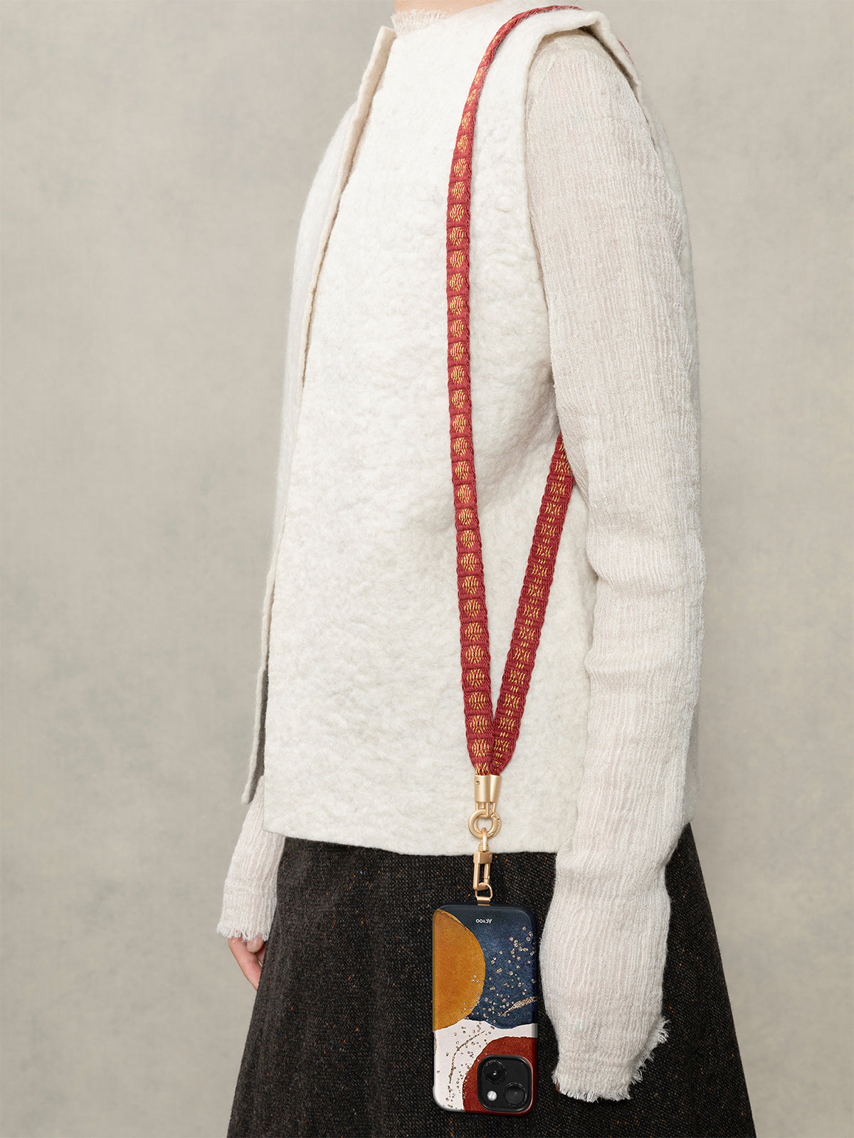 Tablet-Woven Extended Lanyard