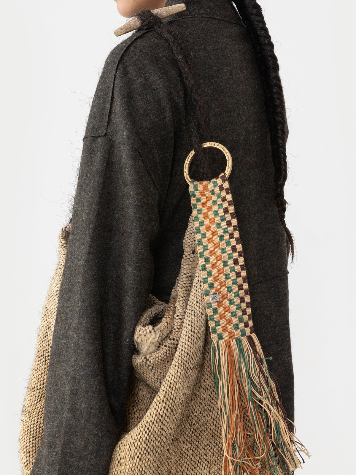 Tsoten “Love is the Answer” Handwoven Decorative Ring