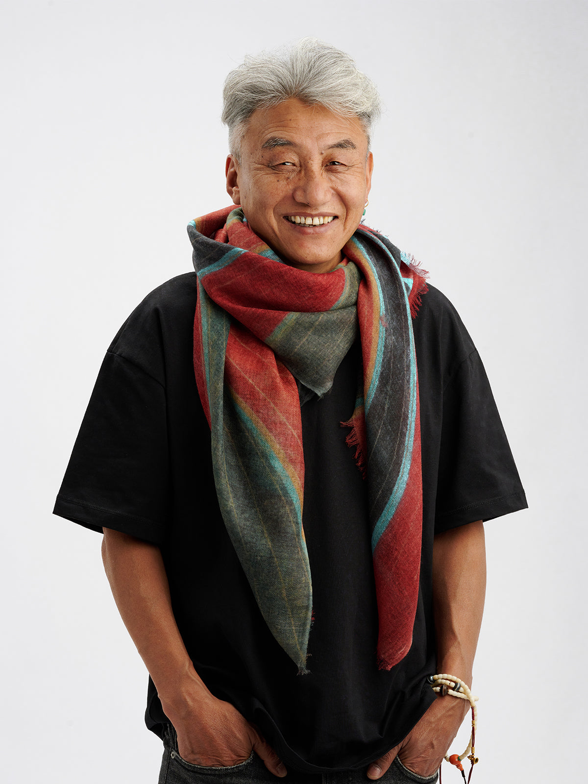 Rainbow Square Shawl