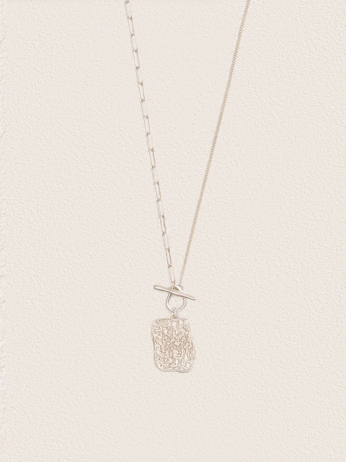 Sacred Carvings of Lhasa Chokpori (Mountain) Necklace