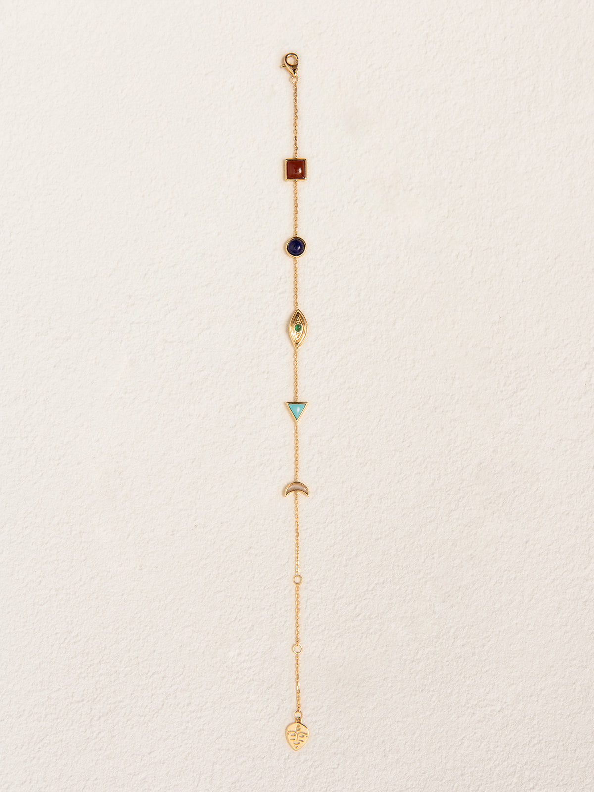 Zhi Rgyas Dbang Drag-Emerald Bracelet