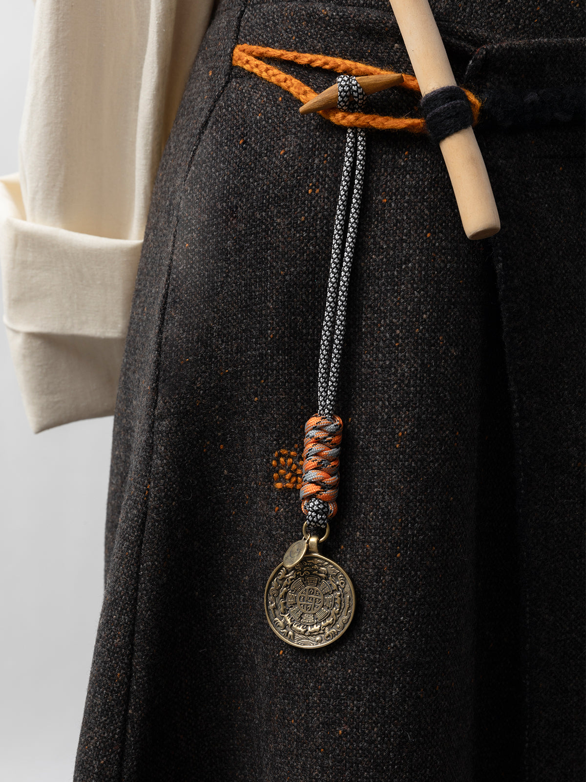 Nine-Palace Bagua Amulet Pendant