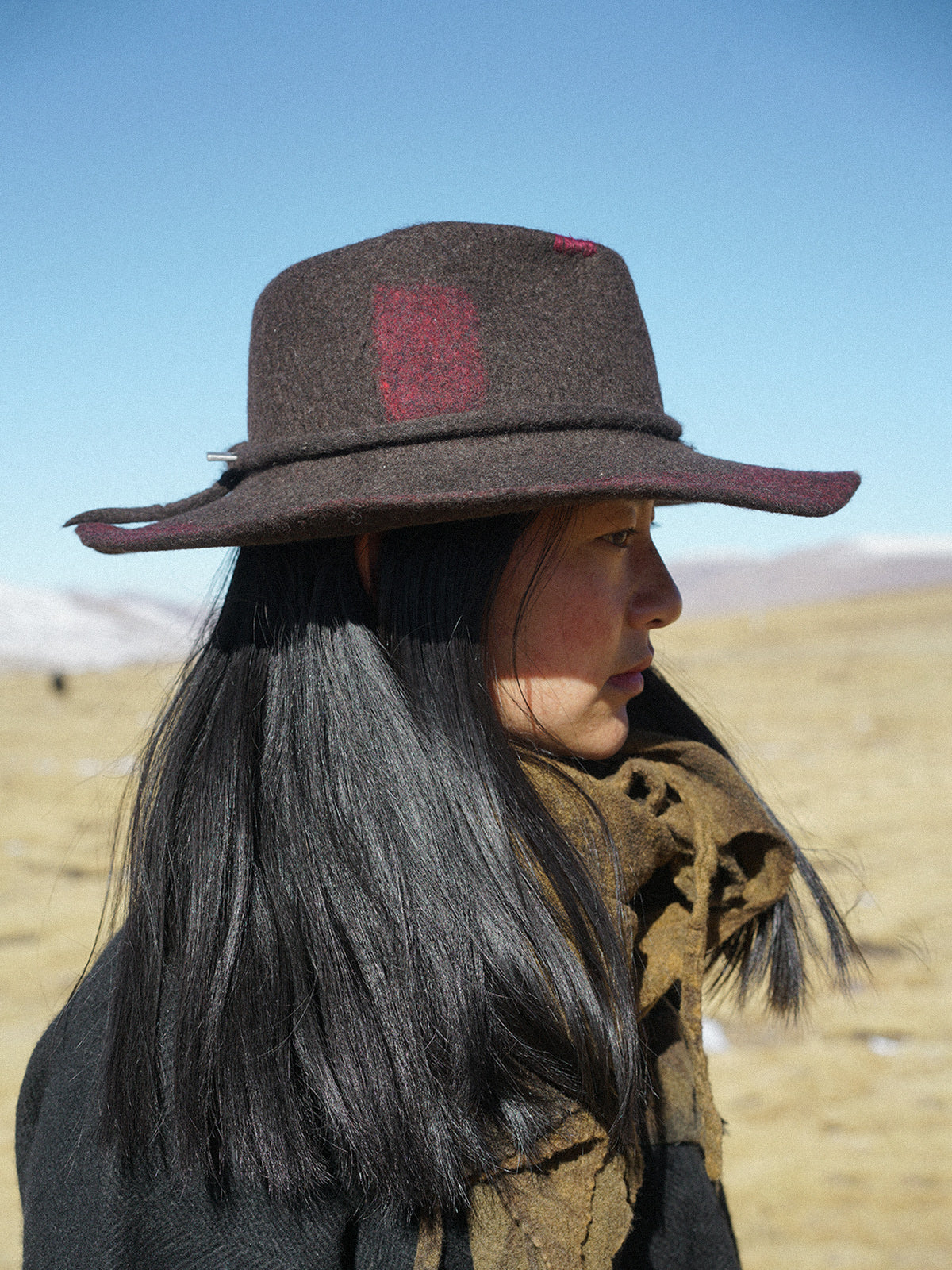 Walking the Plateau Handmade Felt Hat(Pre-Order)