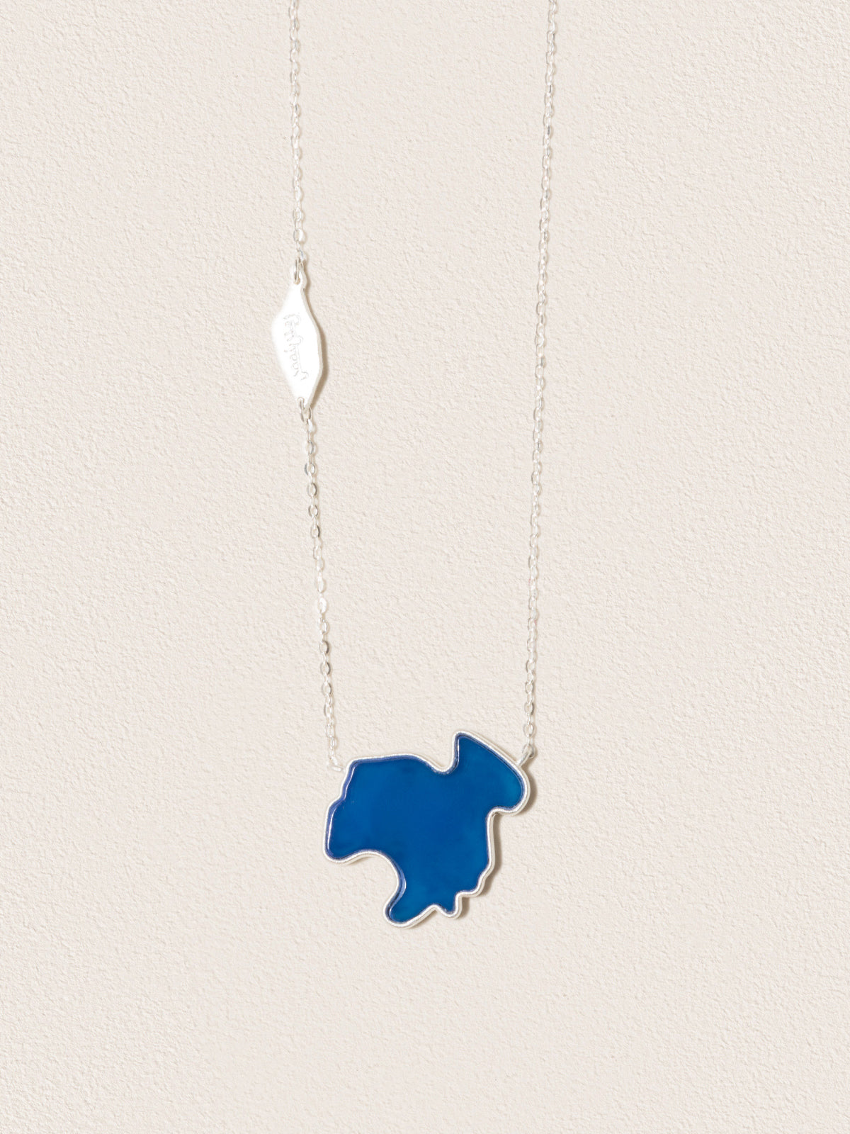 Kokonor Lake Blue Agate Necklace