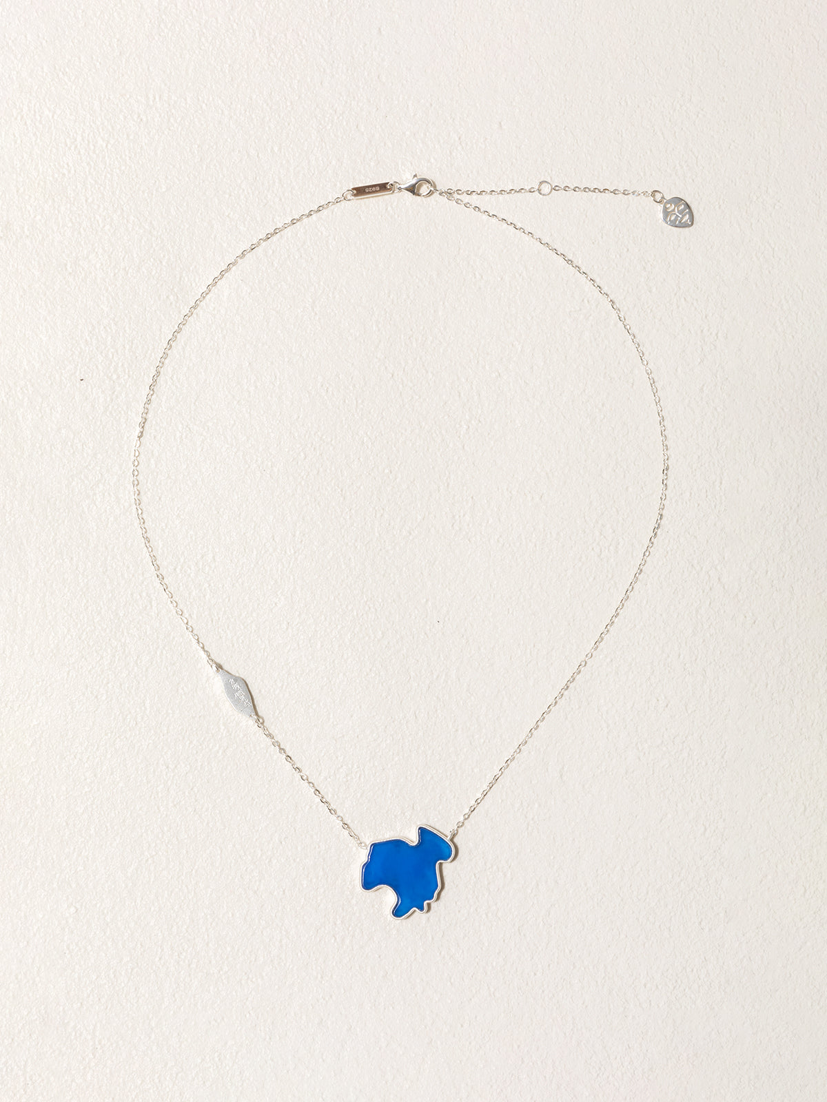 Kokonor Lake Blue Agate Necklace