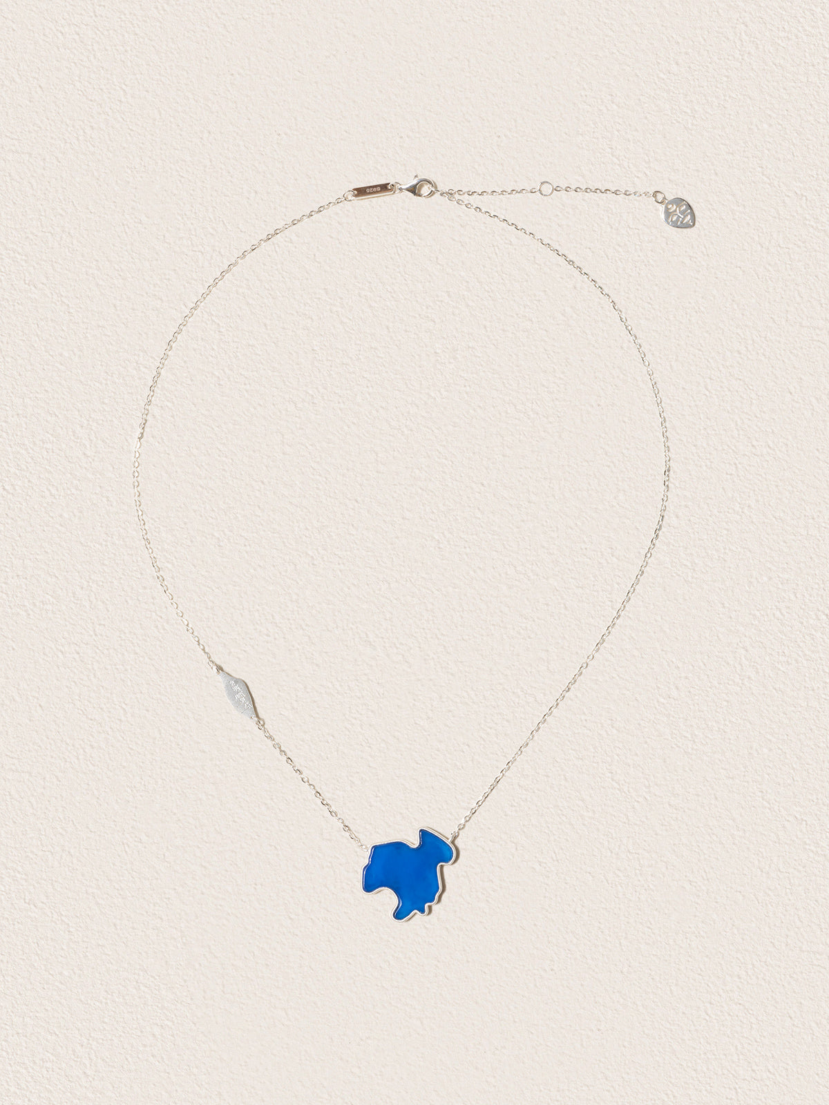 Kokonor Lake Blue Agate Necklace