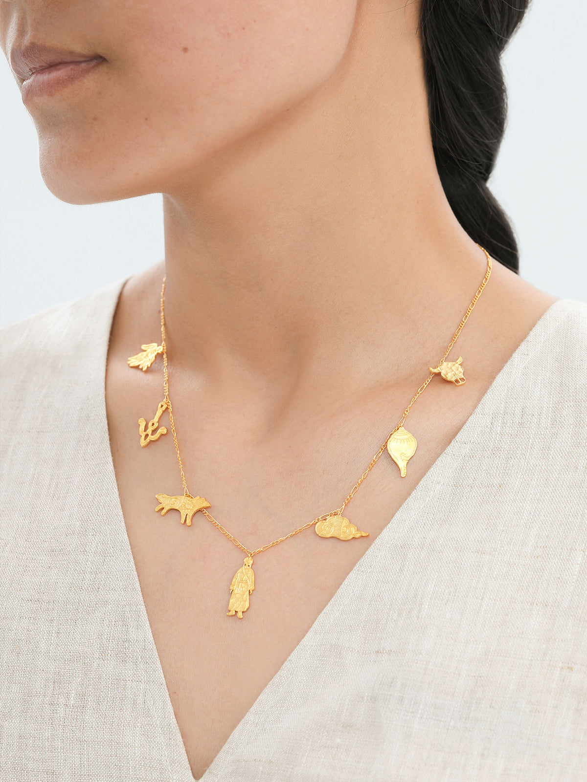 Nomadic Mountain Cloud Necklace