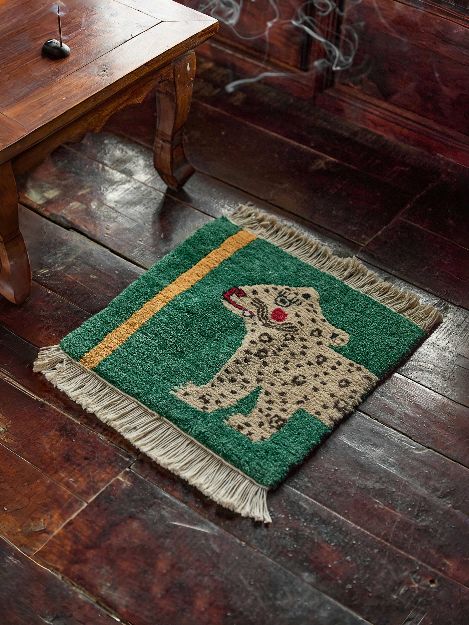 Sayol Tibetan Handmade Square Animal Carpet（Pre-Order）