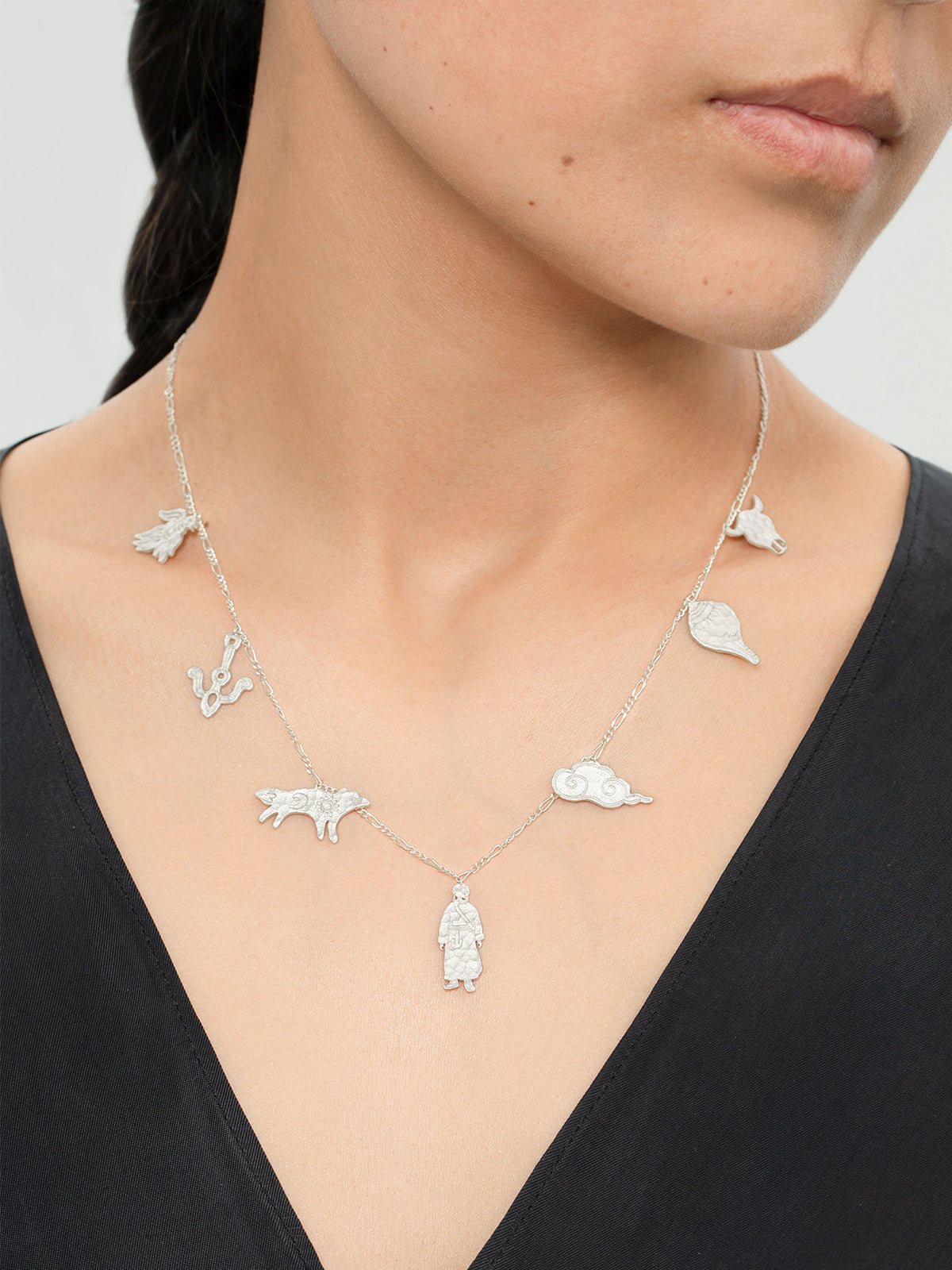 Nomadic Mountain Cloud Necklace
