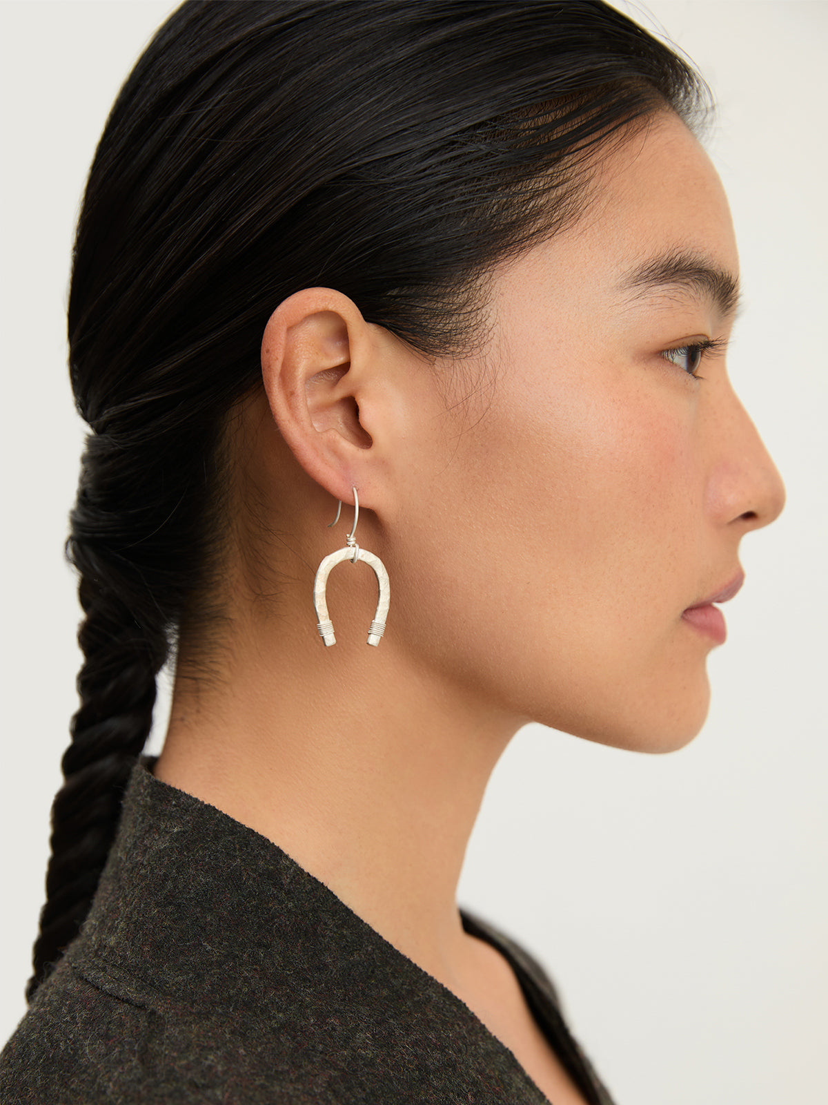 Nomadic Horse Hoof Earrings