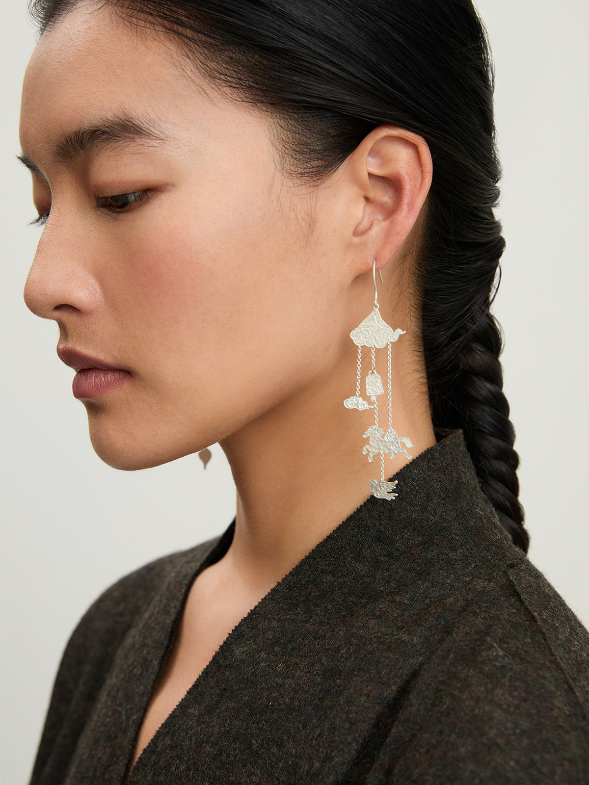Nomadic Mountain Cloud Earrings