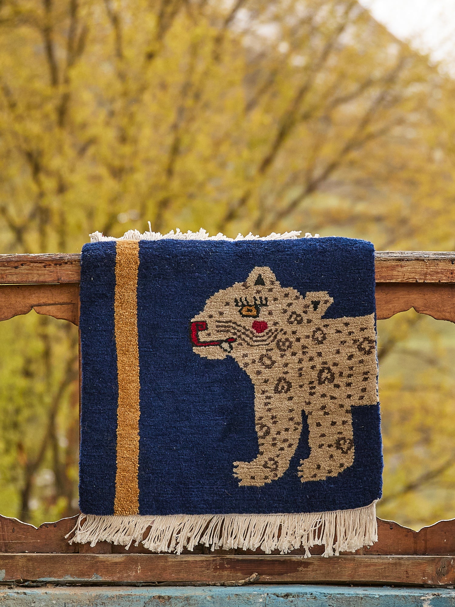 Sayol Tibetan Handmade Square Animal Carpet（Pre-Order）