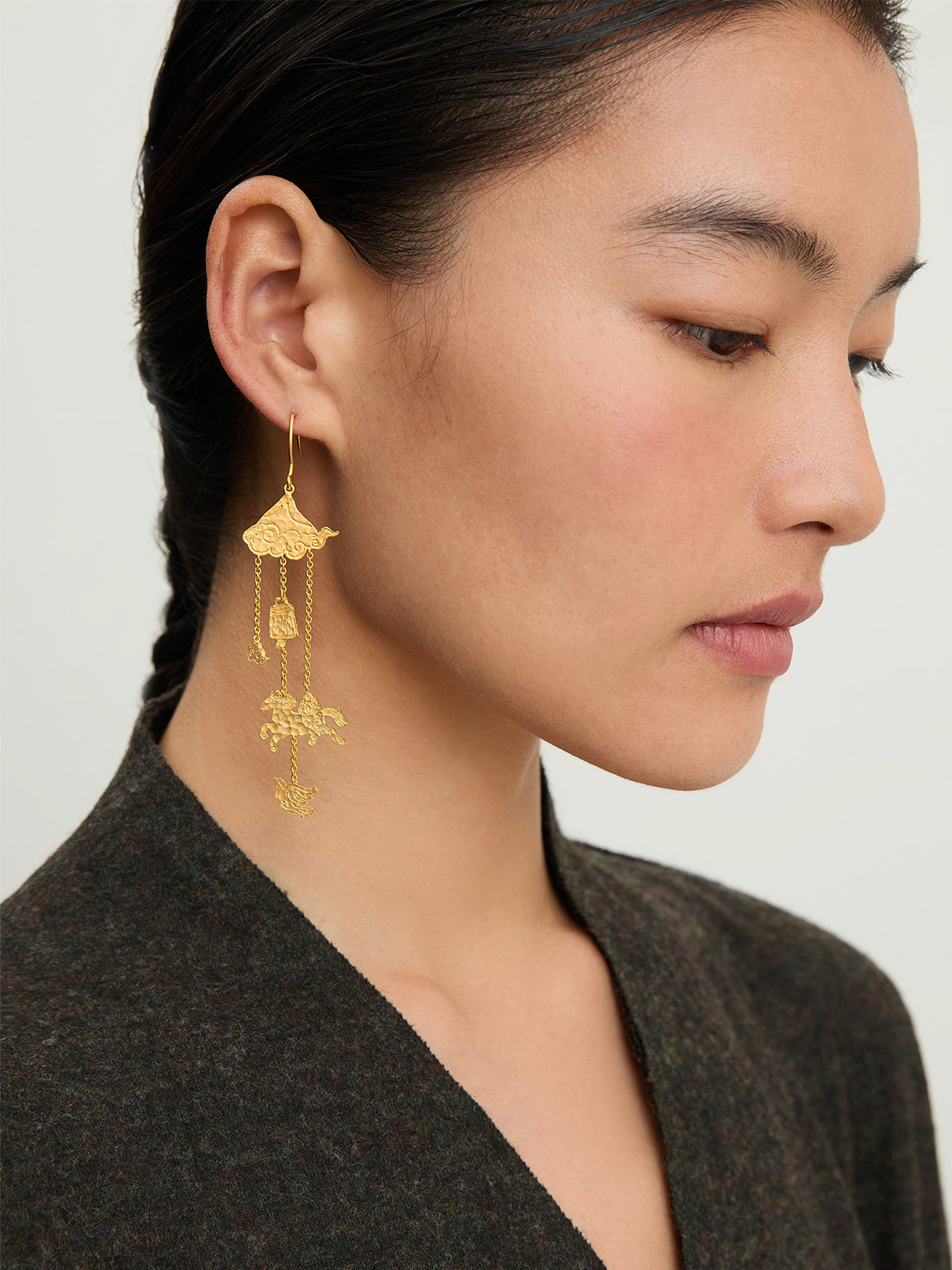 Nomadic Mountain Cloud Earrings