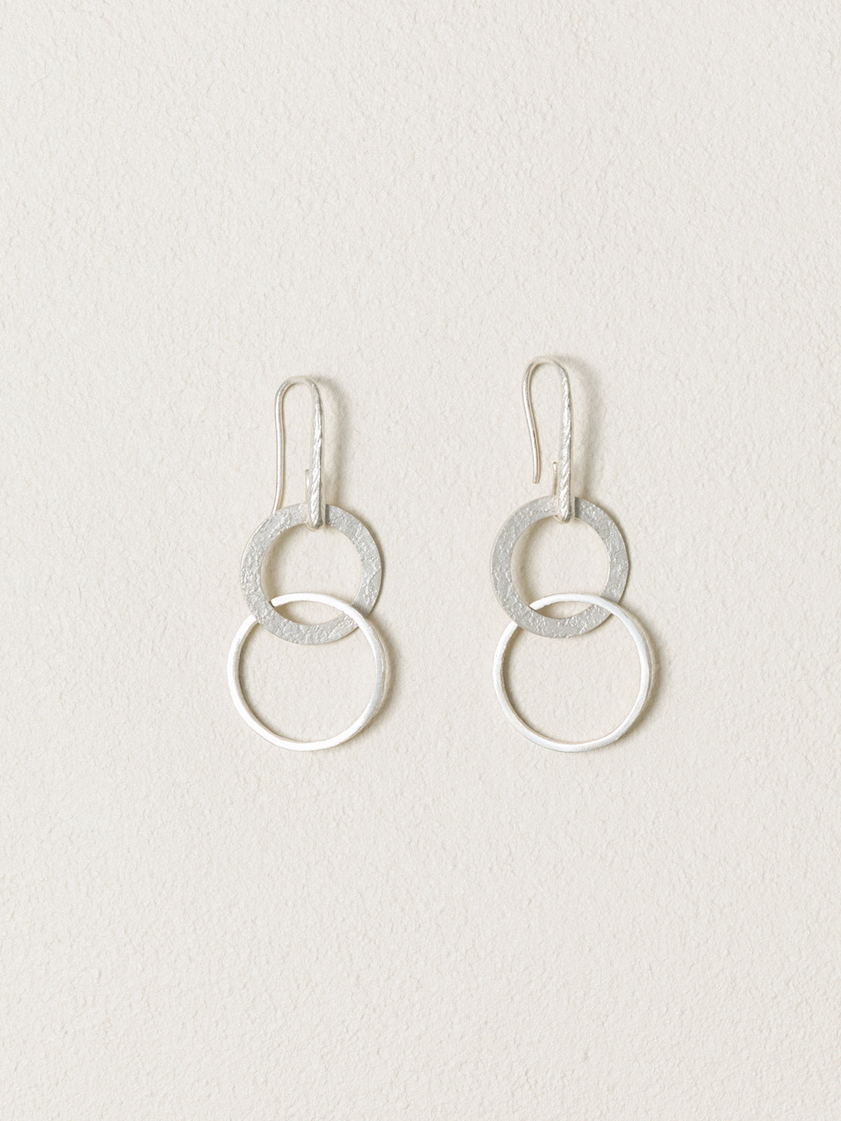 The Wheel Of Earth Double Hoop Earrings