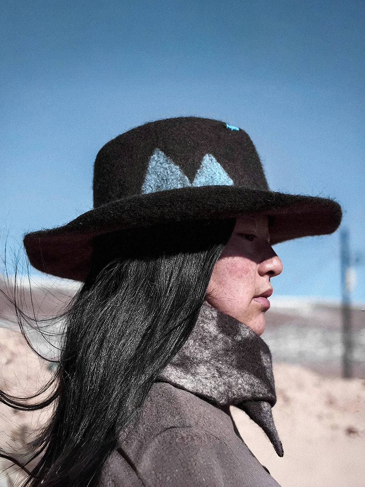 Walking the Plateau Handmade Felt Hat（Pre-Order）