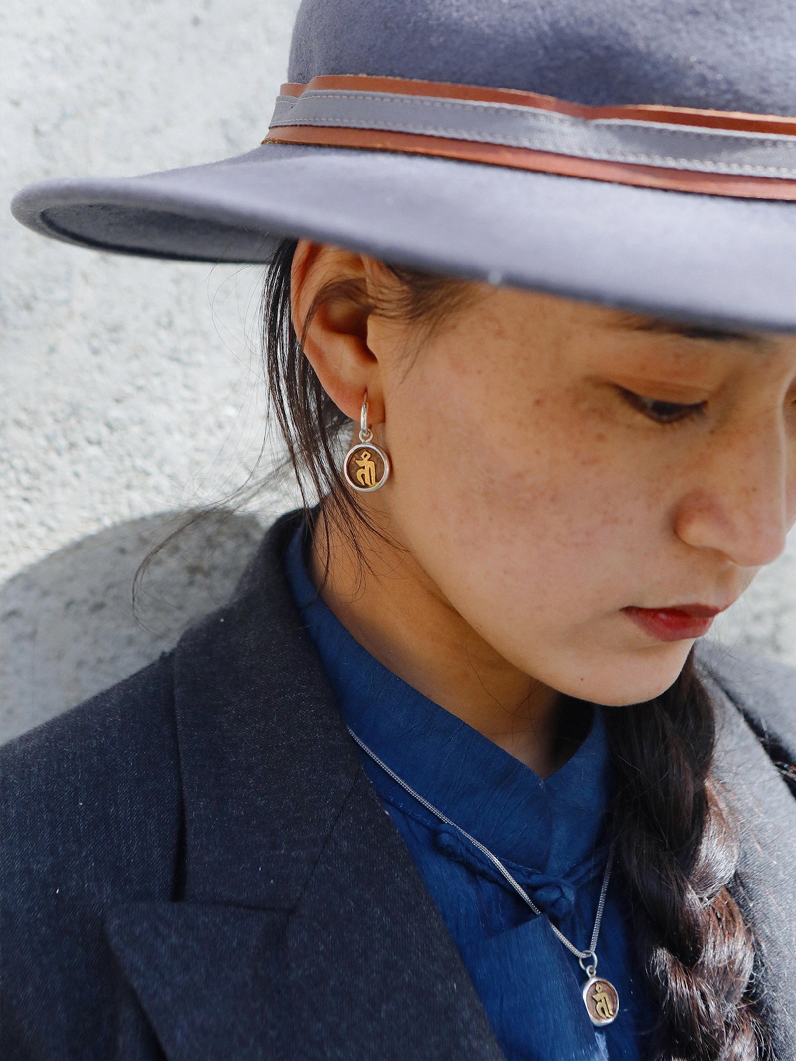 Seed Syllable -- Earrings