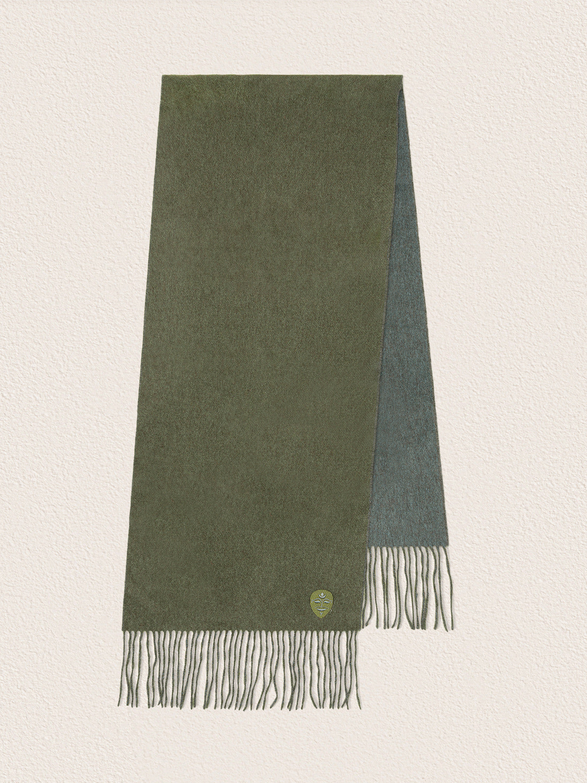 Two-Tone Pure Yak Cashmere Scarf