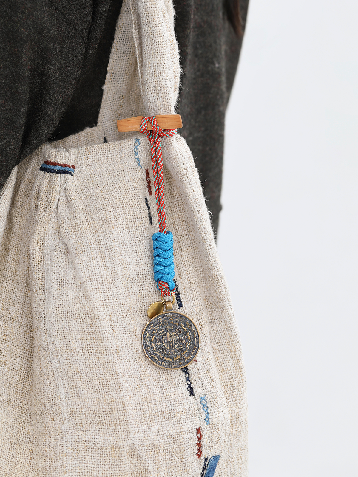 Nine-Palace Bagua Amulet Pendant