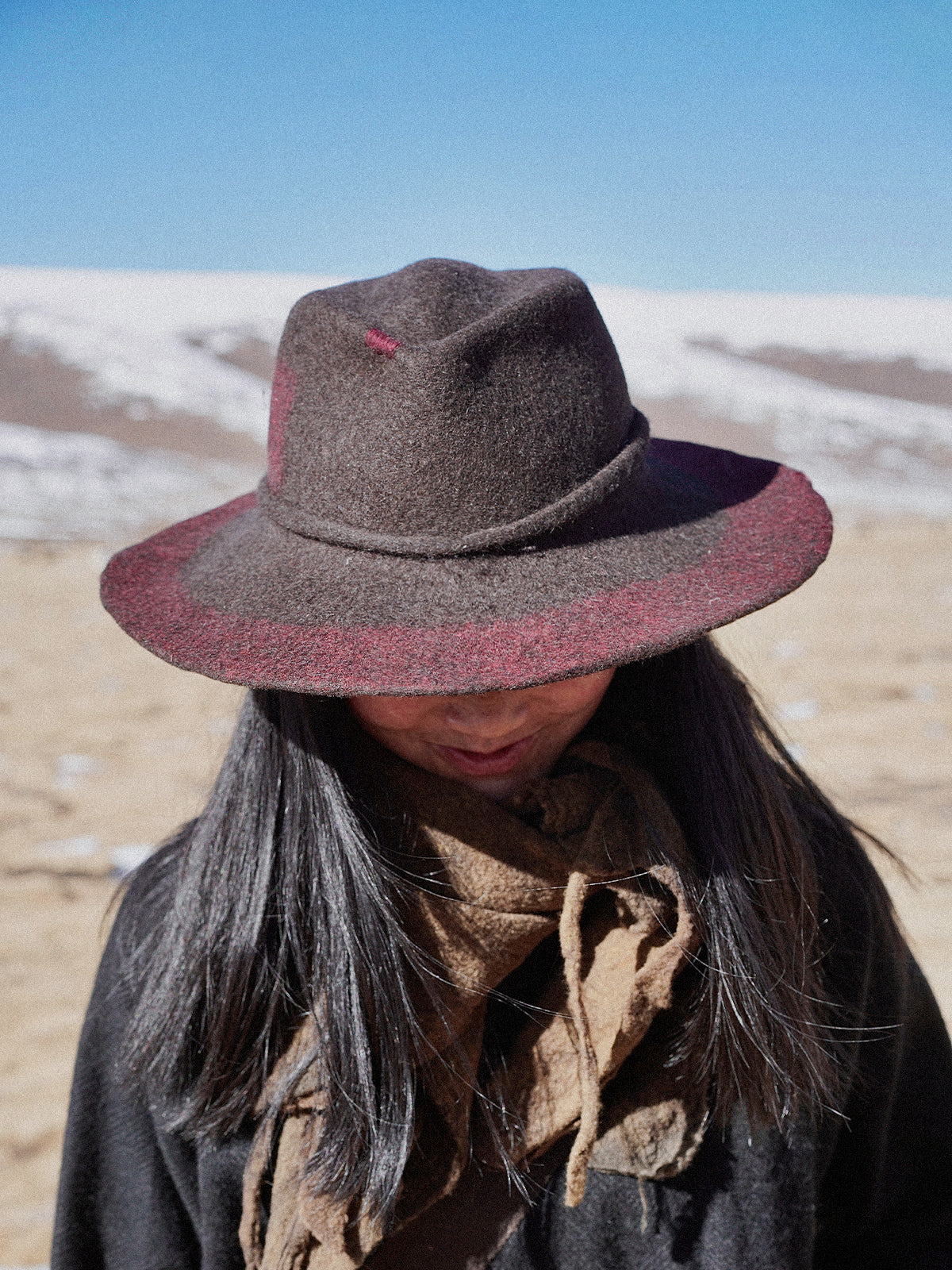 Walking the Plateau Handmade Felt Hat（Pre-Order）