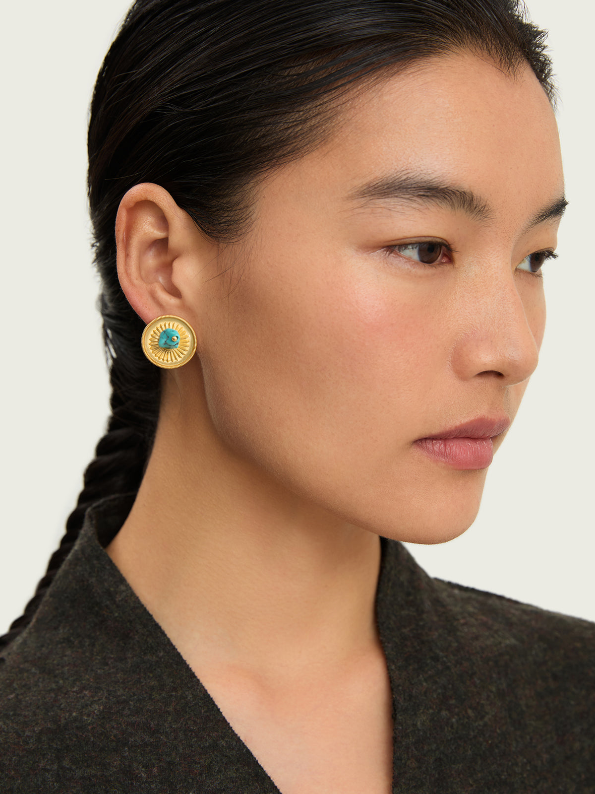 Tibetan-Style Earrings