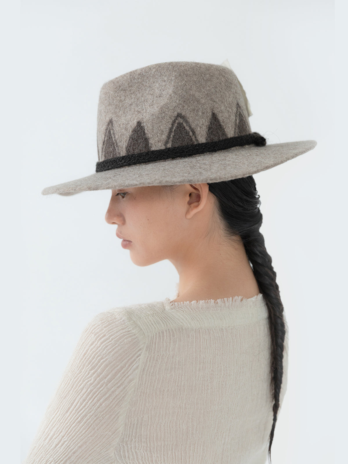 Nomadic Grace Handmade Felt Hat（Pre-Order）