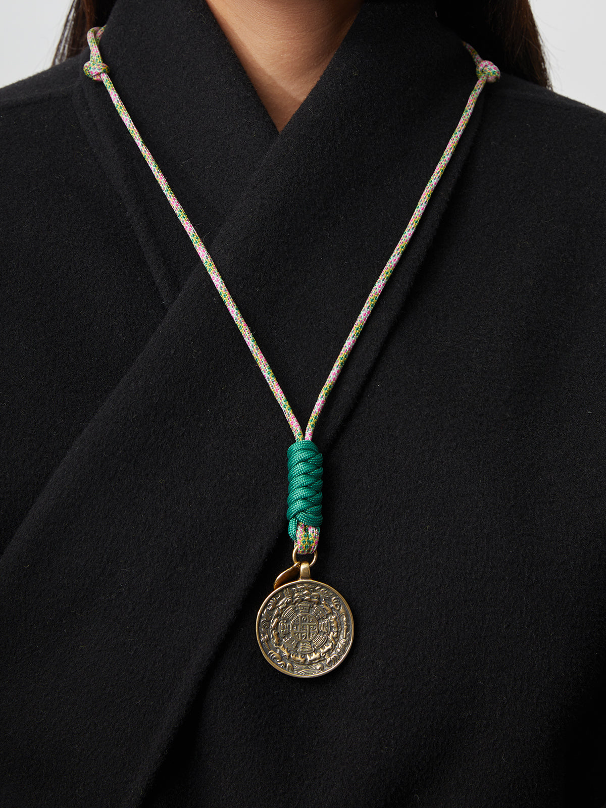 Nine-Palace Bagua Amulet Necklace