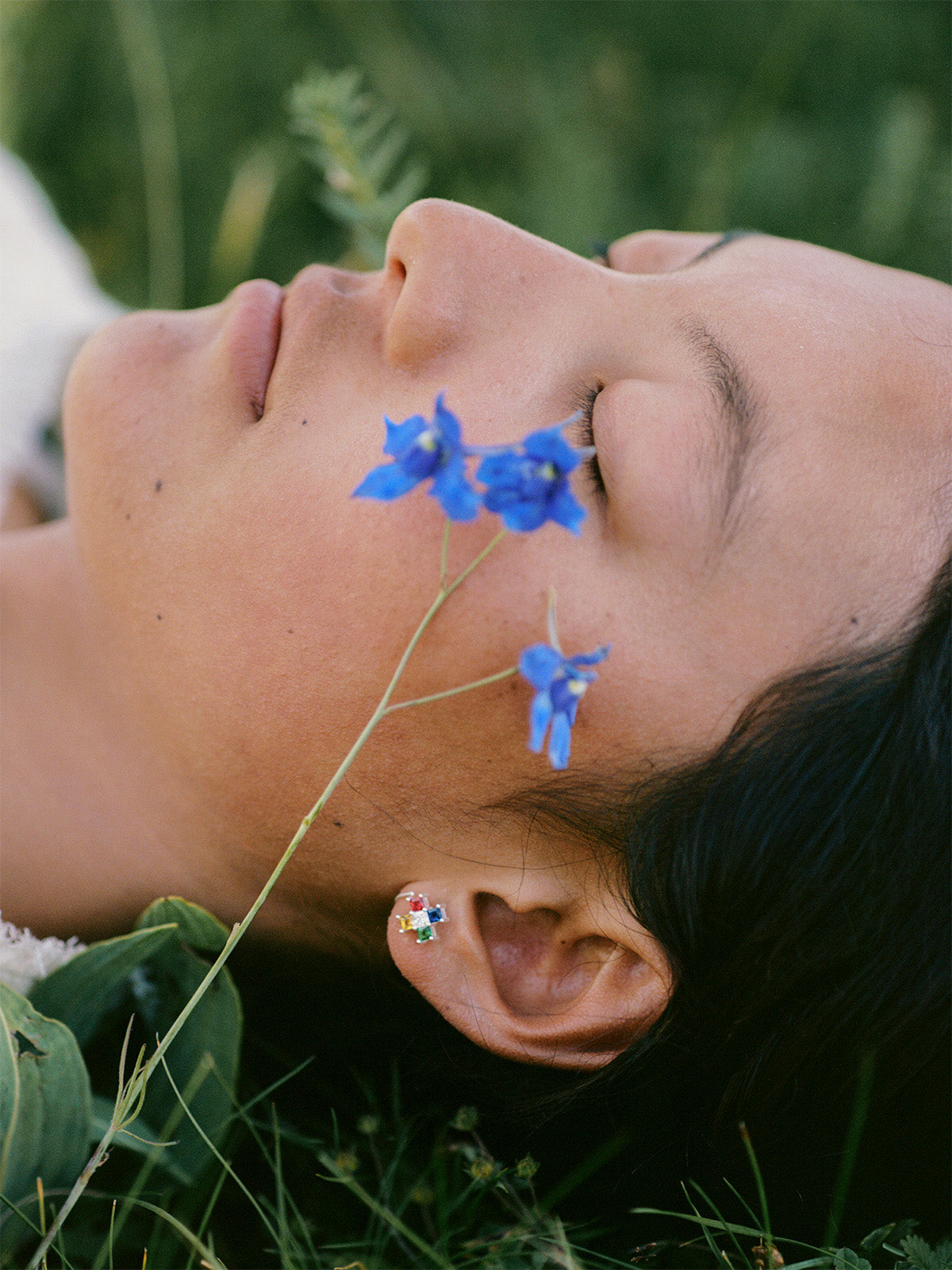 Five Directions Wisdom Five Colors Earrings
