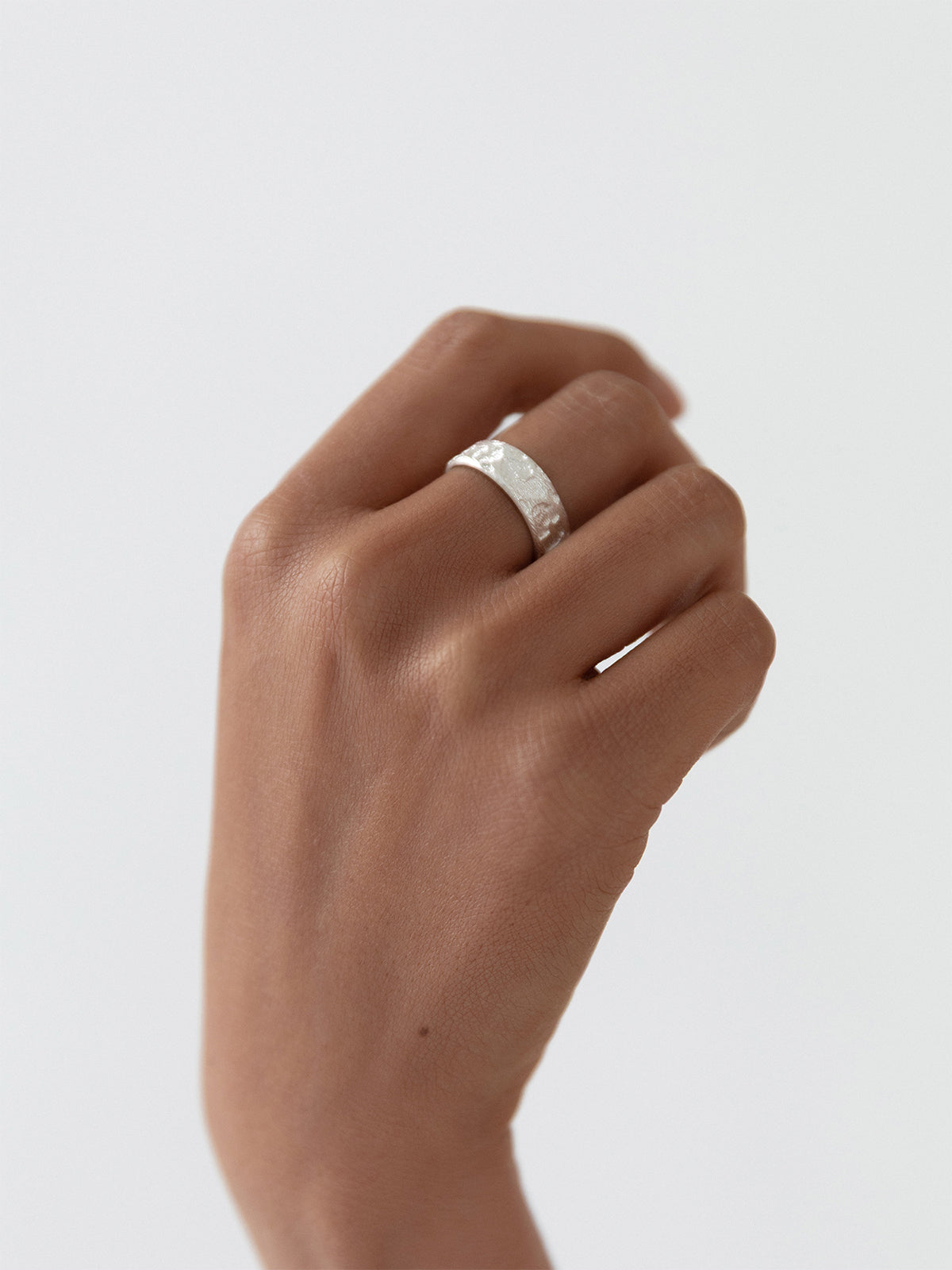 Snow Leopard Tail Ring