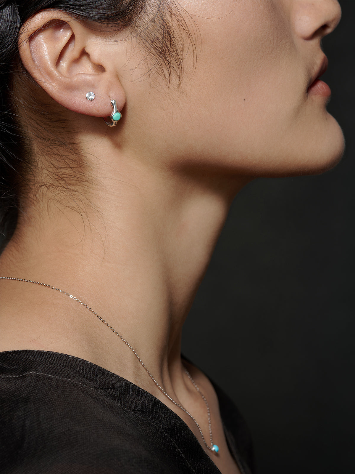 Natural Turquoise Earrings