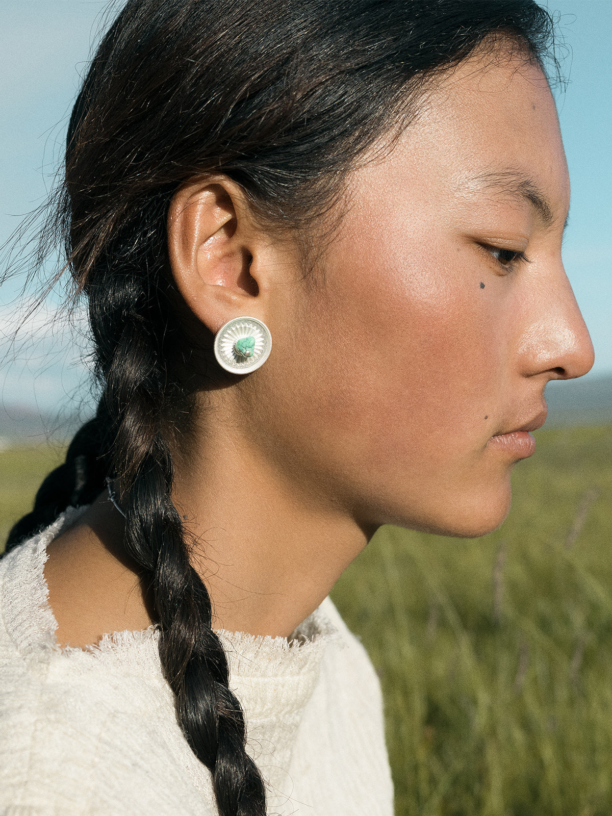 Tibetan-Style Earrings