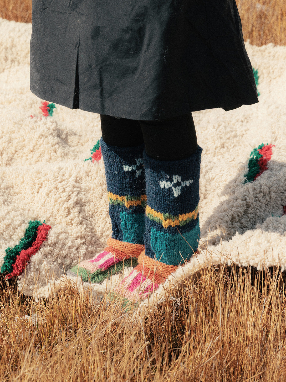 Thathaly Tibetan Boot Socks